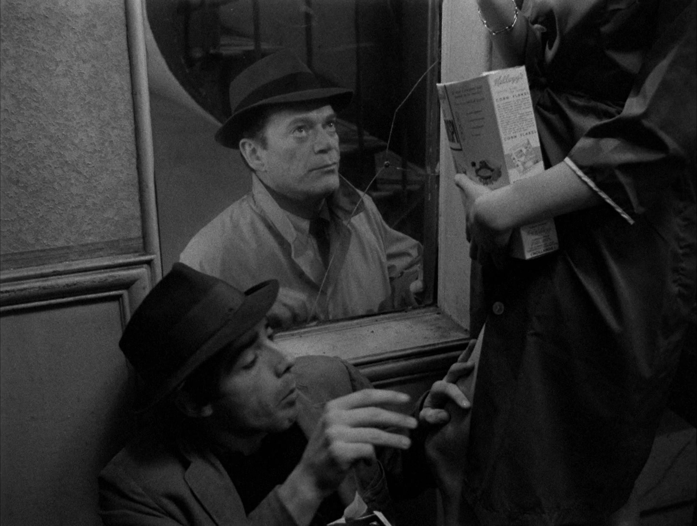 Alphaville: Une étrange aventure de Lemmy Caution (1965), wide, 1.33:1 — film still