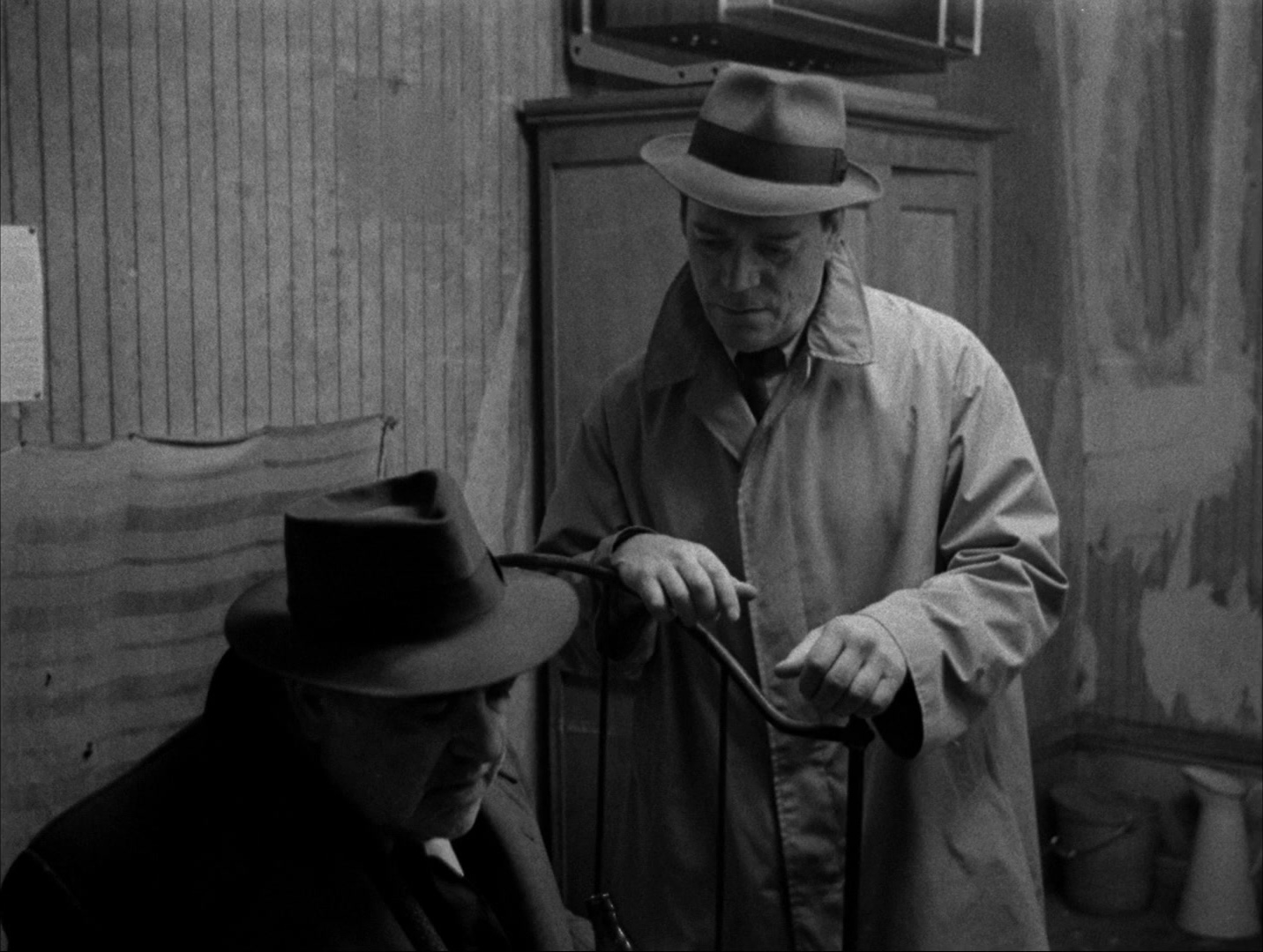 Alphaville: Une étrange aventure de Lemmy Caution (1965), wide, 1.33:1 — film still