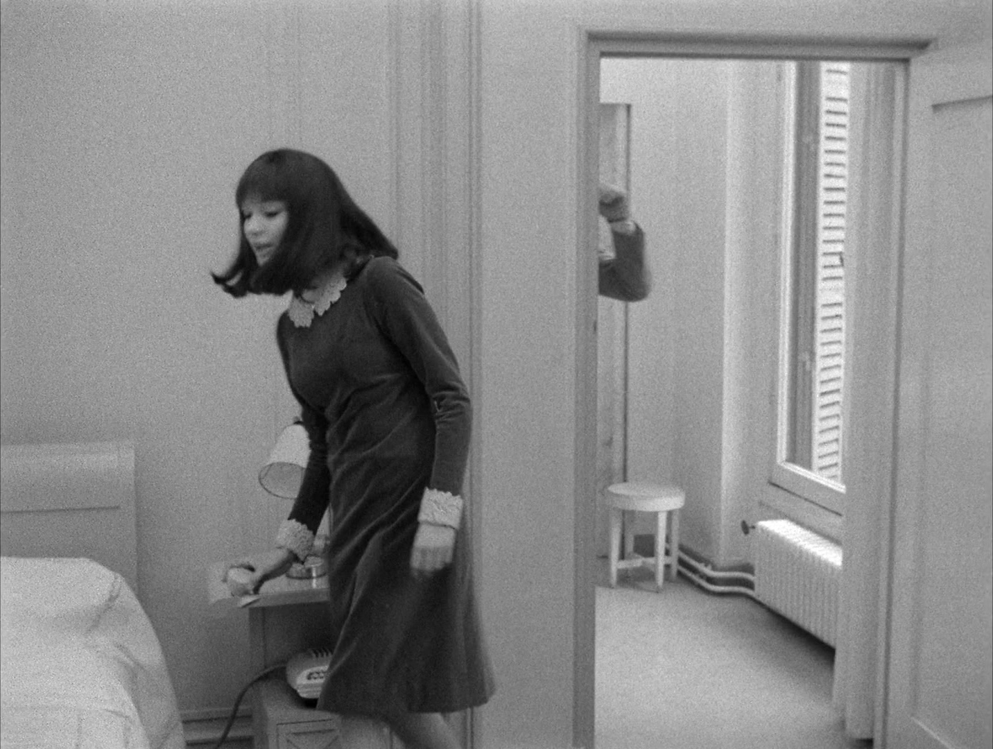 Alphaville: Une étrange aventure de Lemmy Caution (1965), wide, 1.33:1 — film still