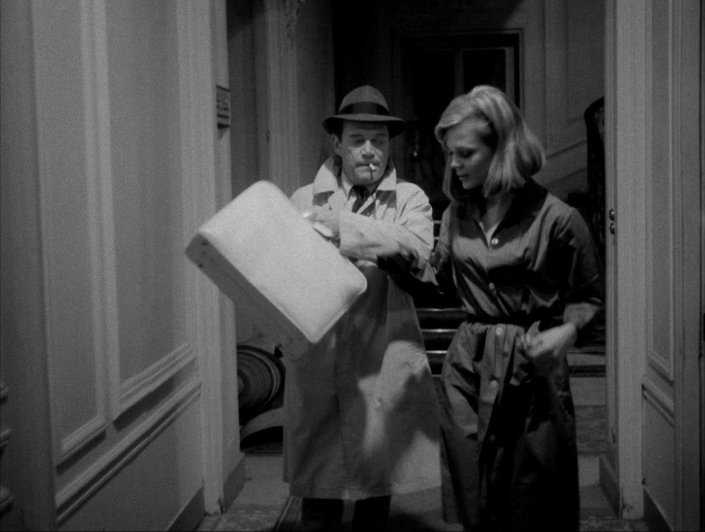Alphaville: Une étrange aventure de Lemmy Caution (1965), wide, 1.33:1 — film still