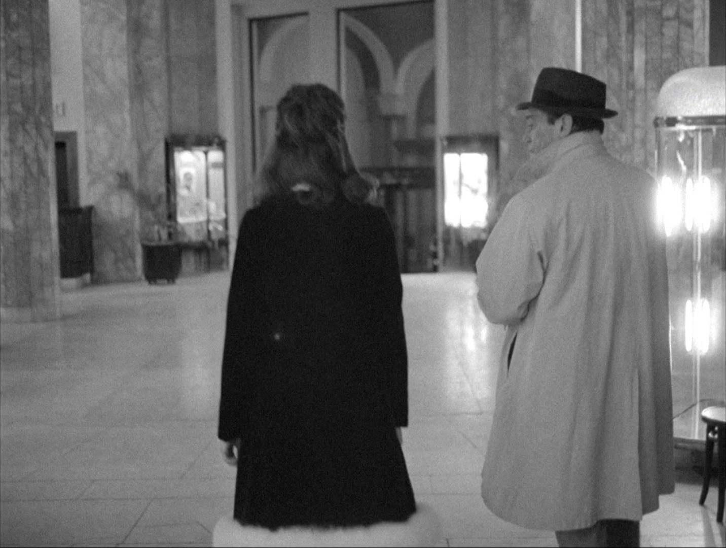 Alphaville: Une étrange aventure de Lemmy Caution (1965), wide, 1.33:1 — film still