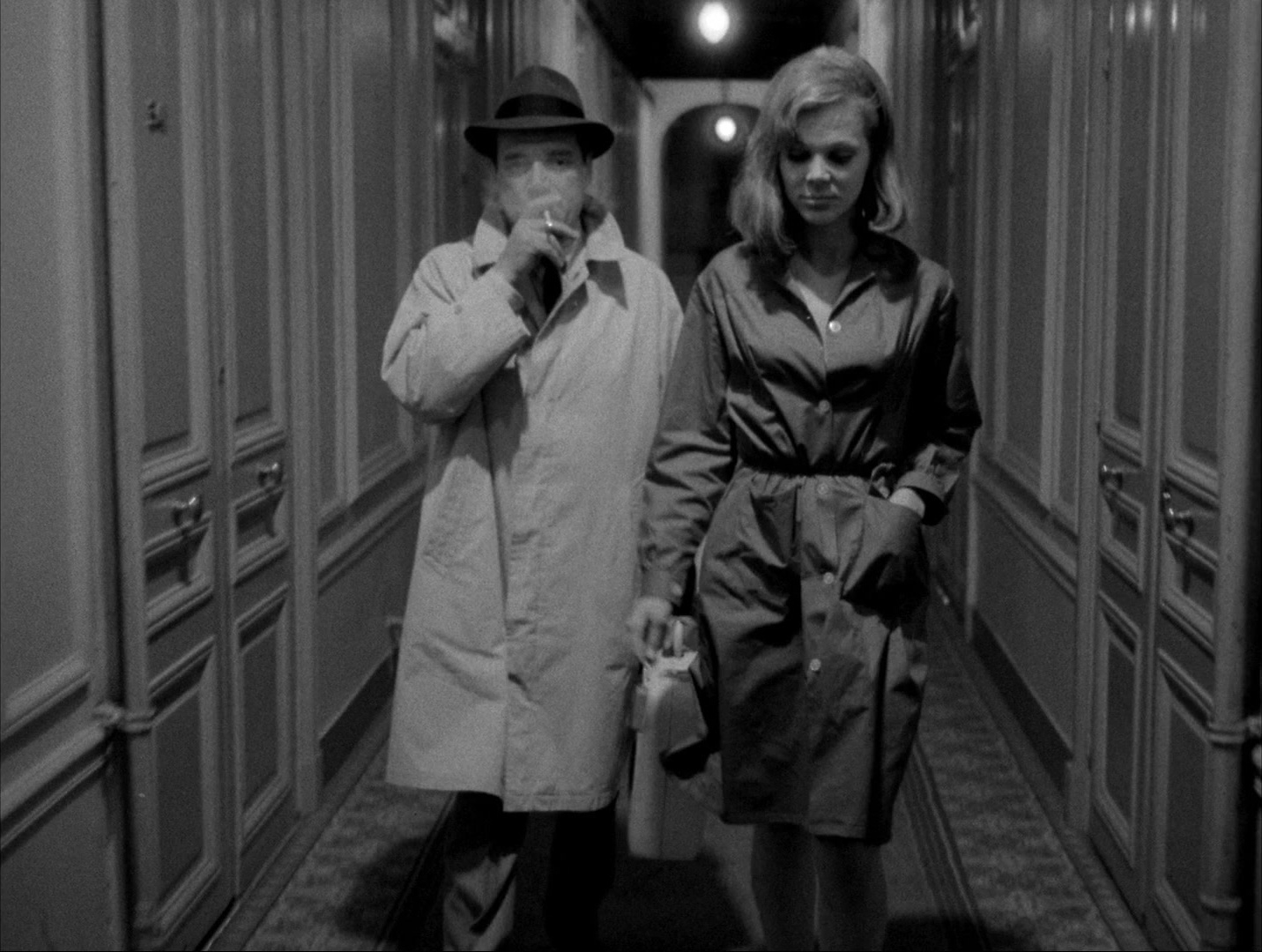 Alphaville: Une étrange aventure de Lemmy Caution (1965), wide, 1.33:1 — film still