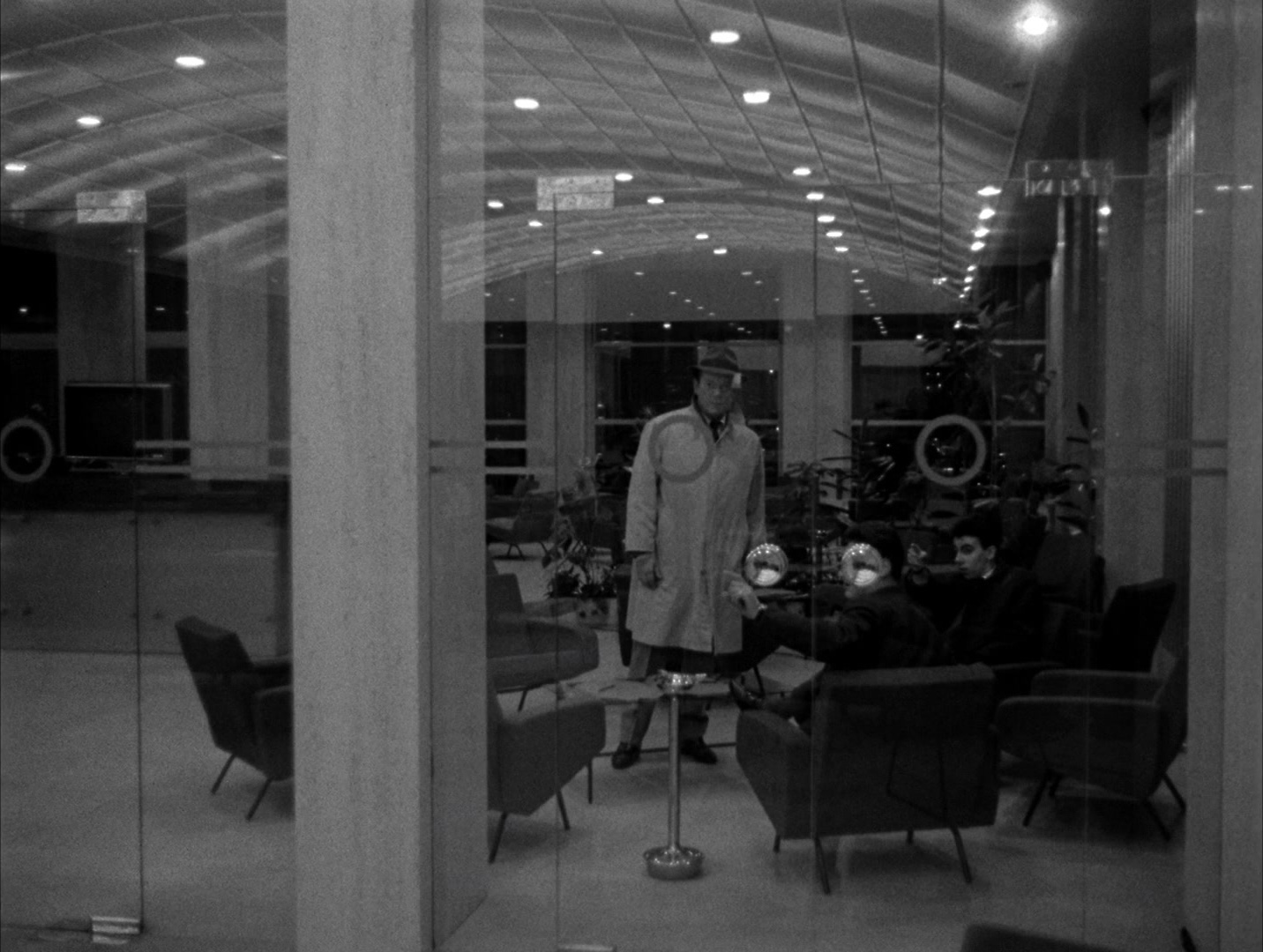 Alphaville: Une étrange aventure de Lemmy Caution (1965), wide, 1.33:1 — film still