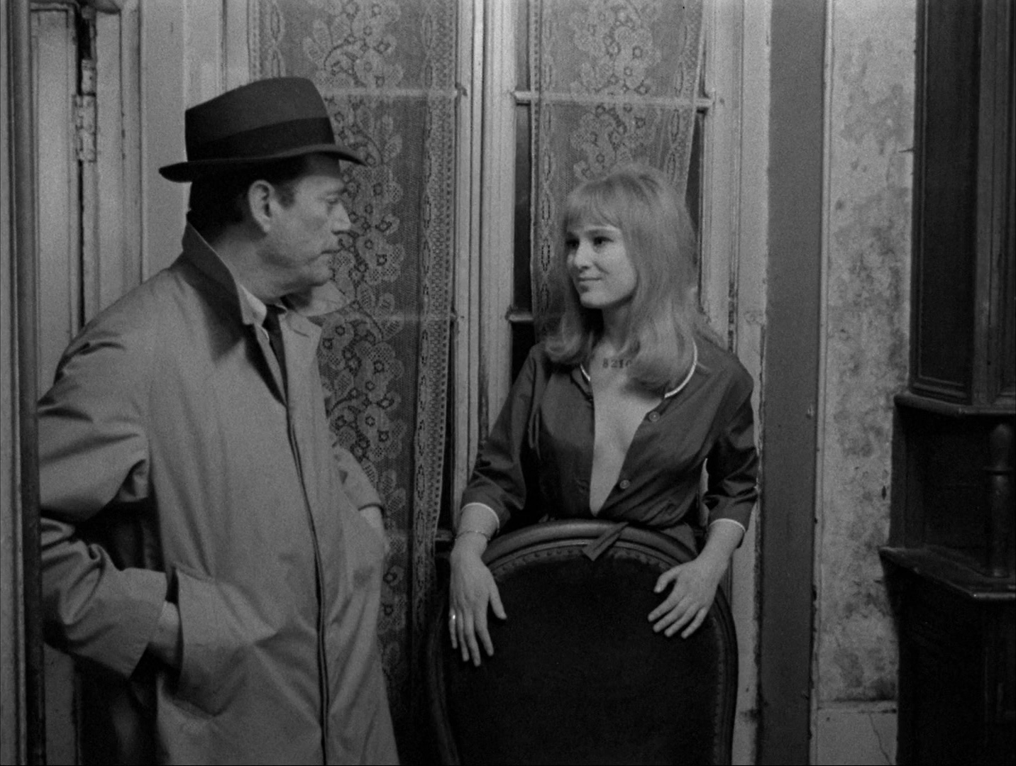 Alphaville: Une étrange aventure de Lemmy Caution (1965), wide, 1.33:1 — film still