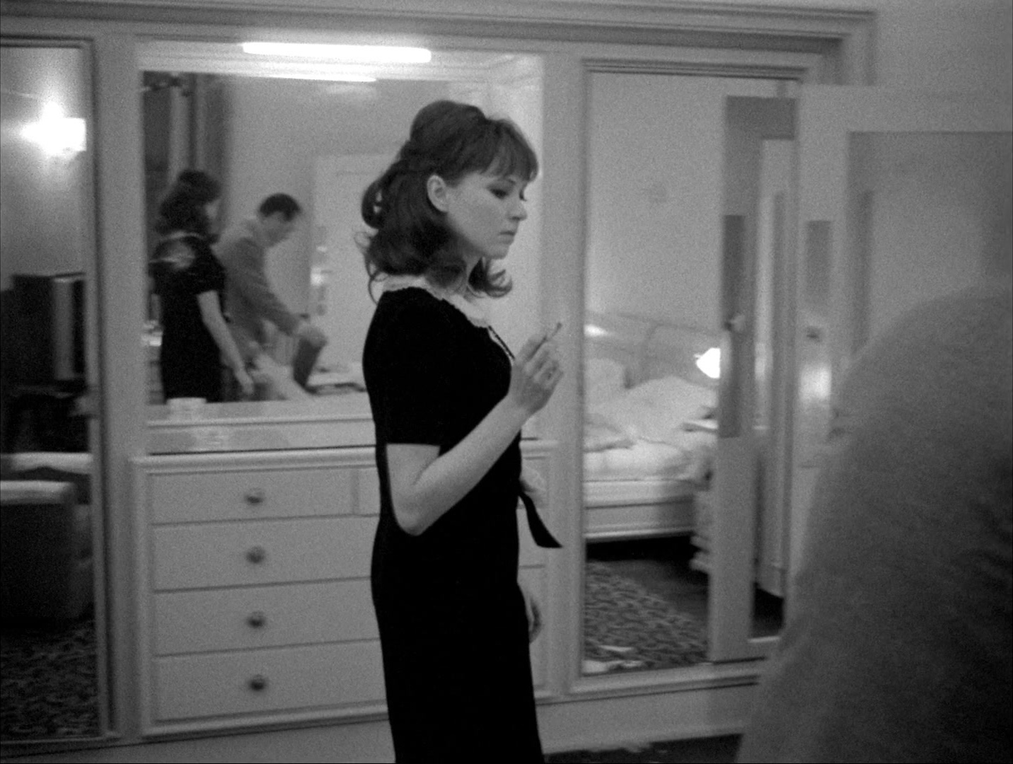 Alphaville: Une étrange aventure de Lemmy Caution (1965), unknown, 1.33:1 — film still