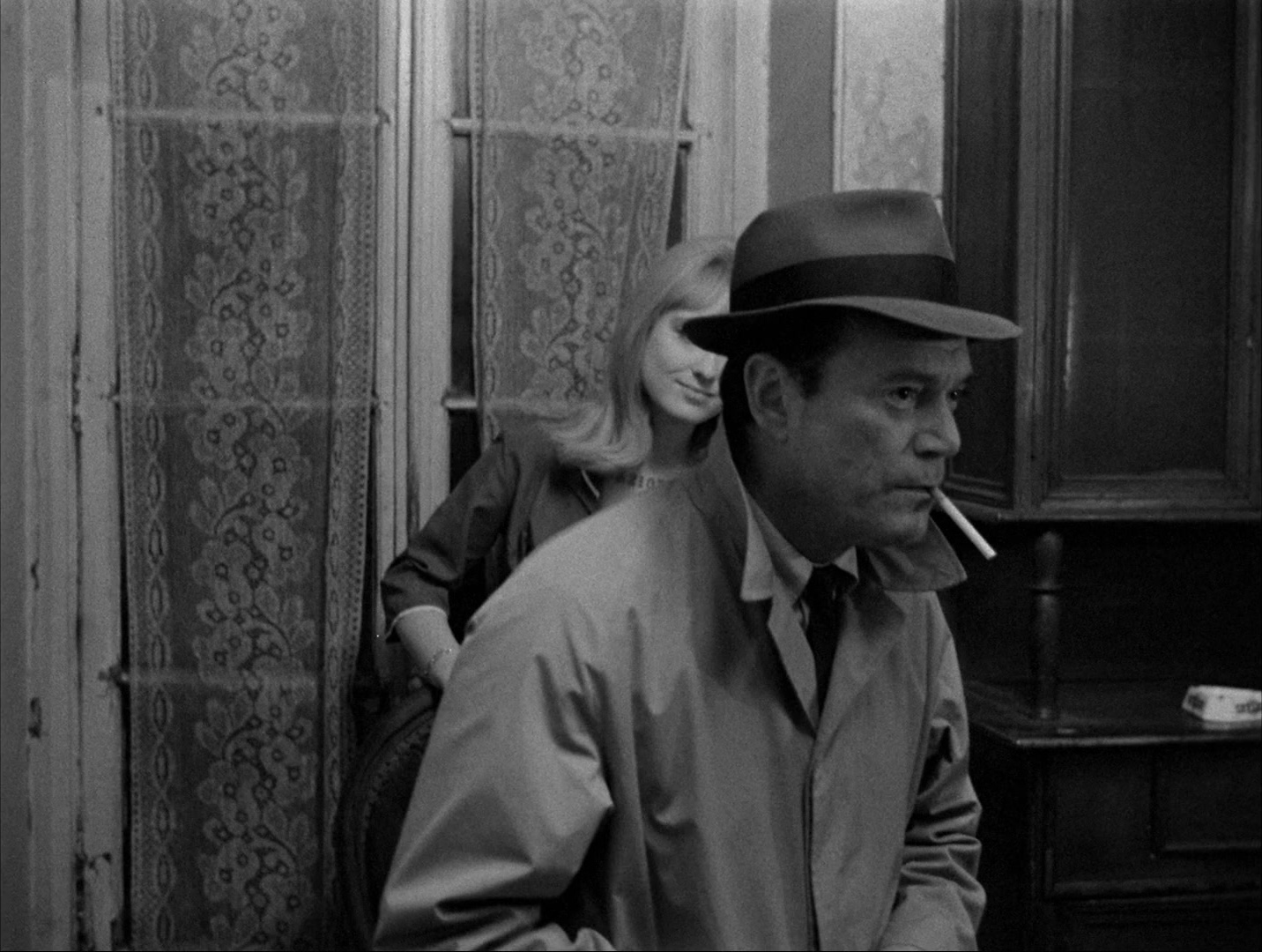 Alphaville: Une étrange aventure de Lemmy Caution (1965), wide, 1.33:1 — film still