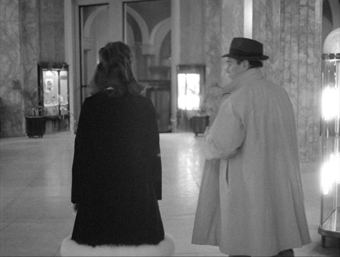 Alphaville: Une étrange aventure de Lemmy Caution (1965), wide, 1.33:1 — film still