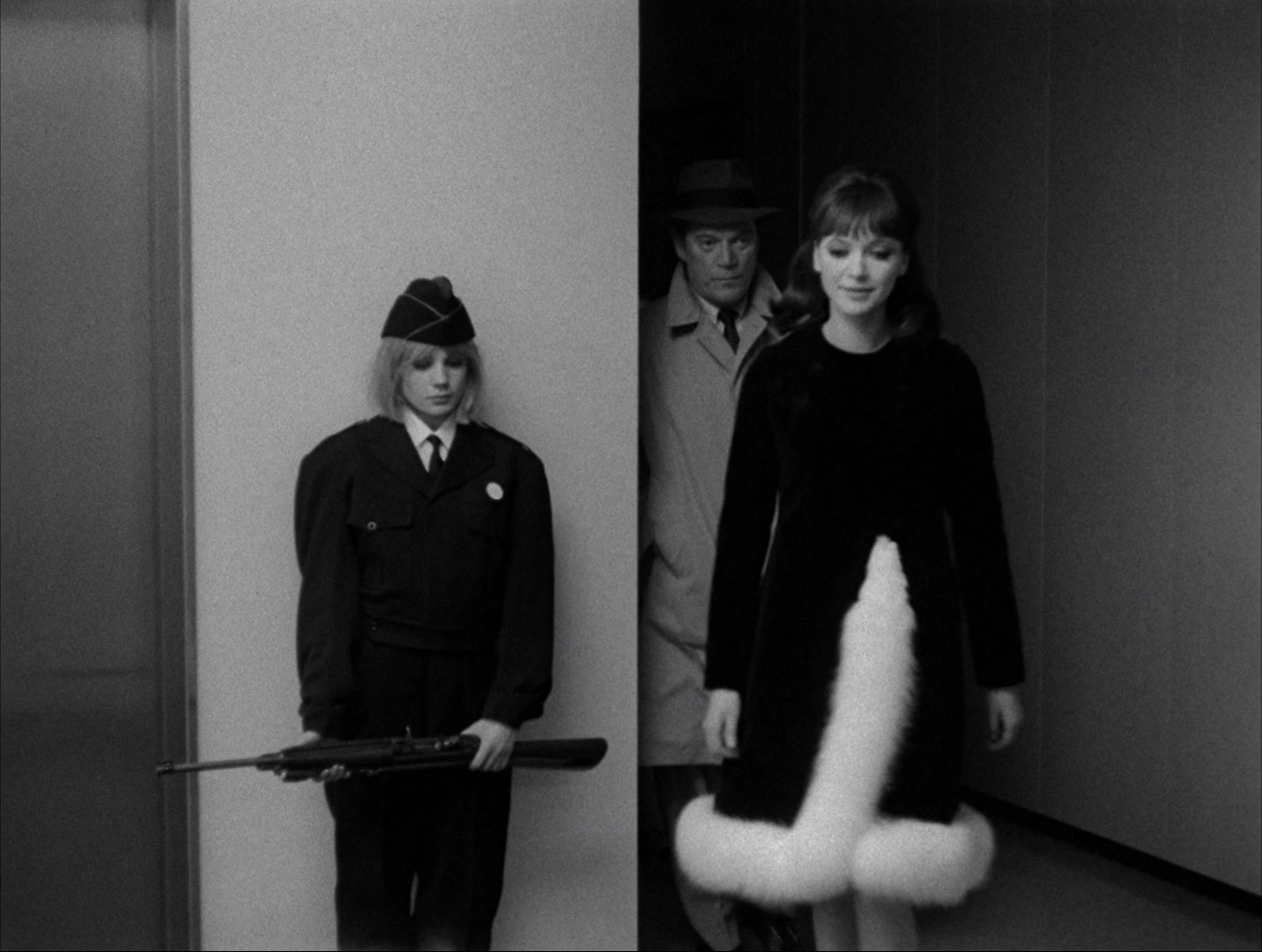 Alphaville: Une étrange aventure de Lemmy Caution (1965), wide, 1.33:1 — film still