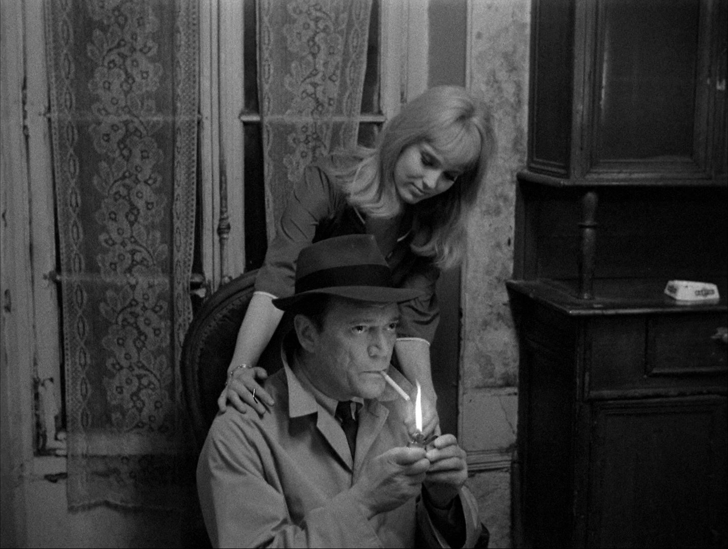 Alphaville: Une étrange aventure de Lemmy Caution (1965), wide, 1.33:1 — film still