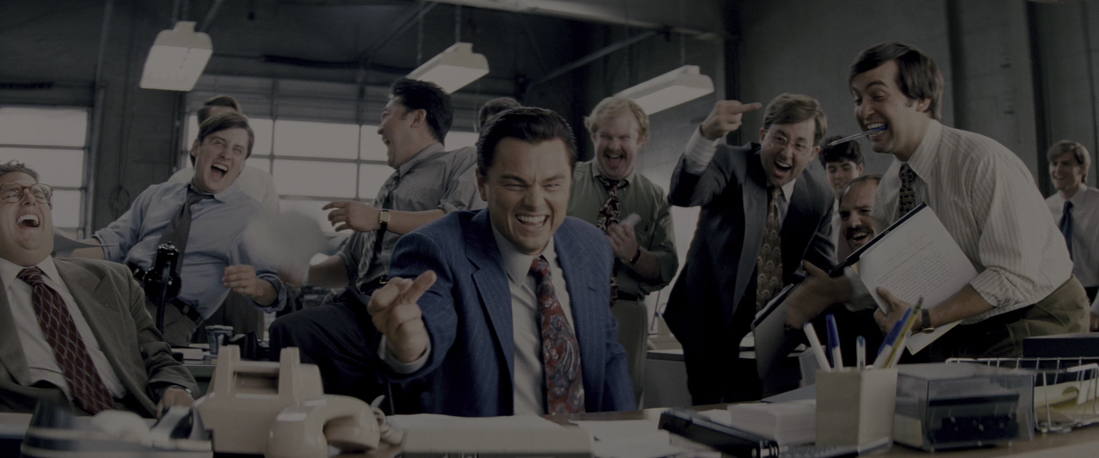 The Wolf of Wall Street (2013), wide, 2.40:1 — film still
