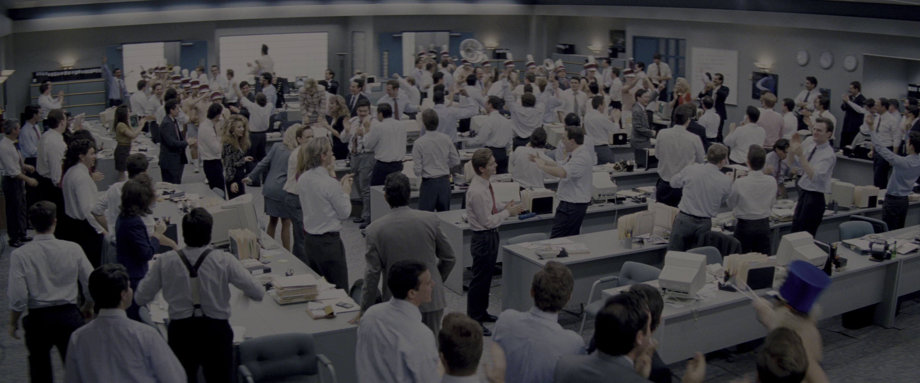 The Wolf of Wall Street (2013), wide, 2.40:1 — film still