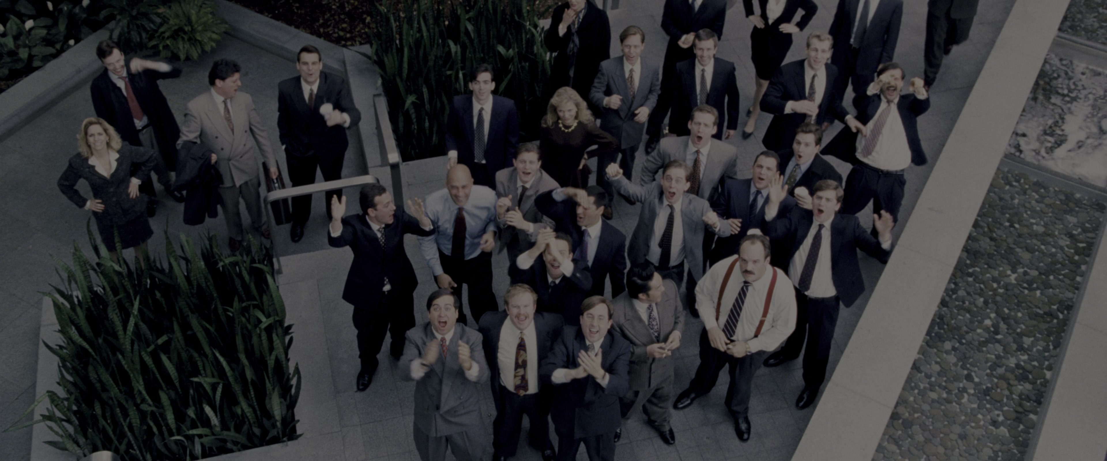 The Wolf of Wall Street (2013), wide, 2.40:1 — film still