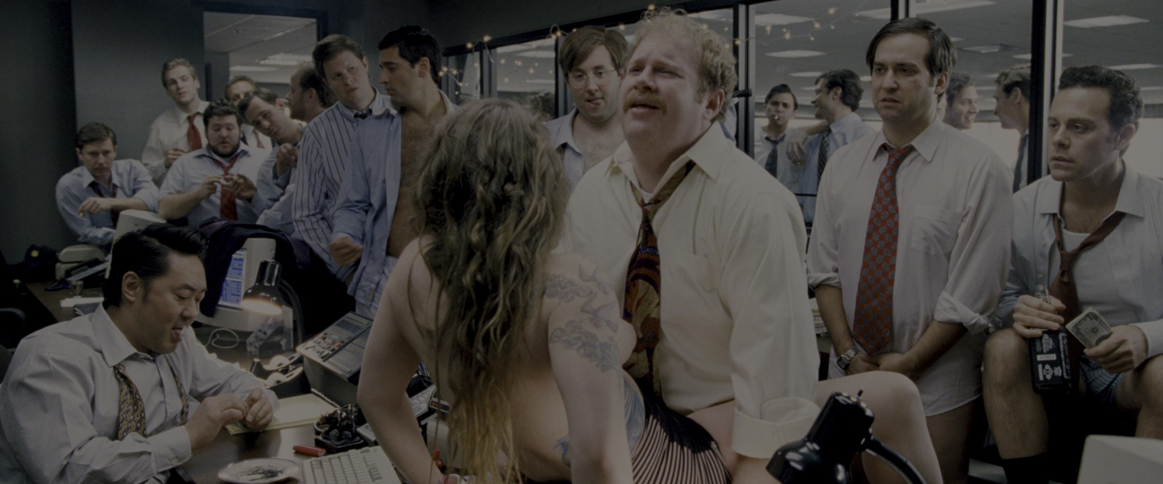 The Wolf of Wall Street (2013), wide, 2.40:1 — film still