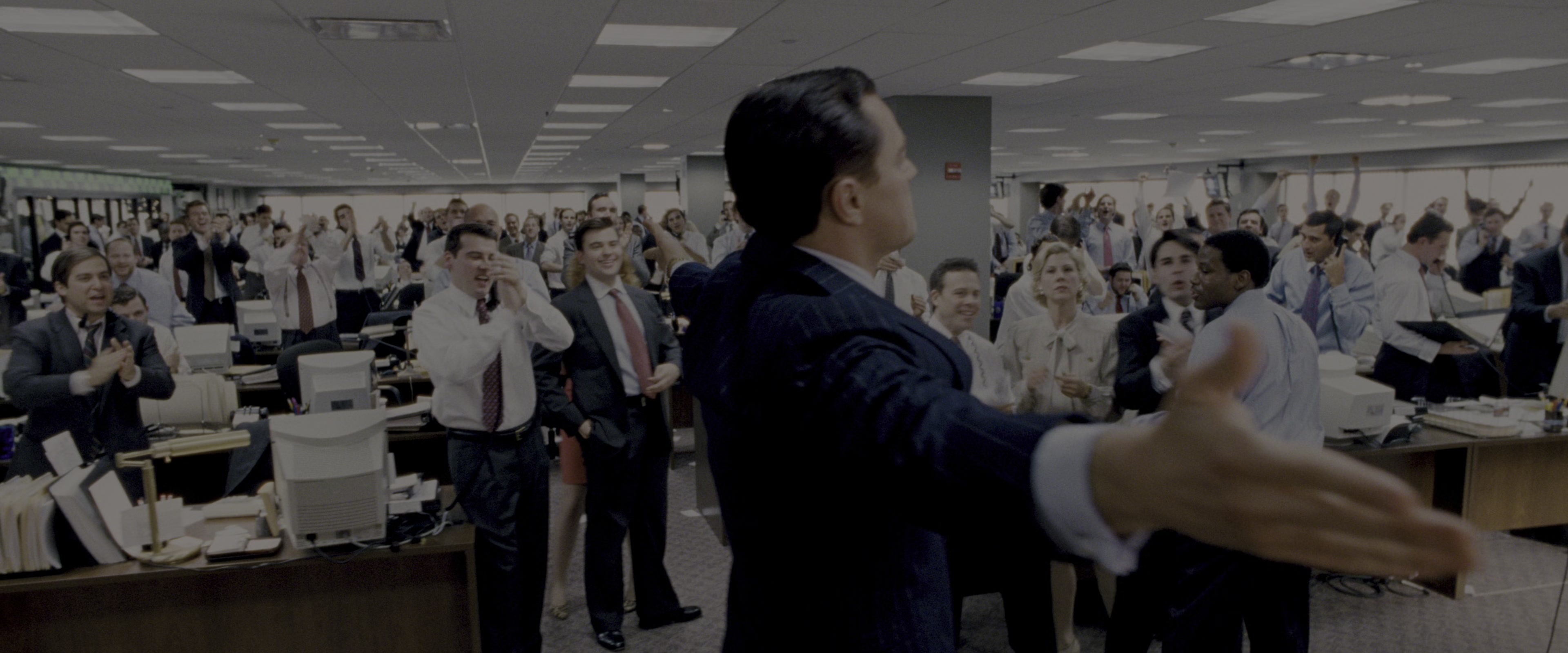 The Wolf of Wall Street (2013), wide, 2.40:1 — film still