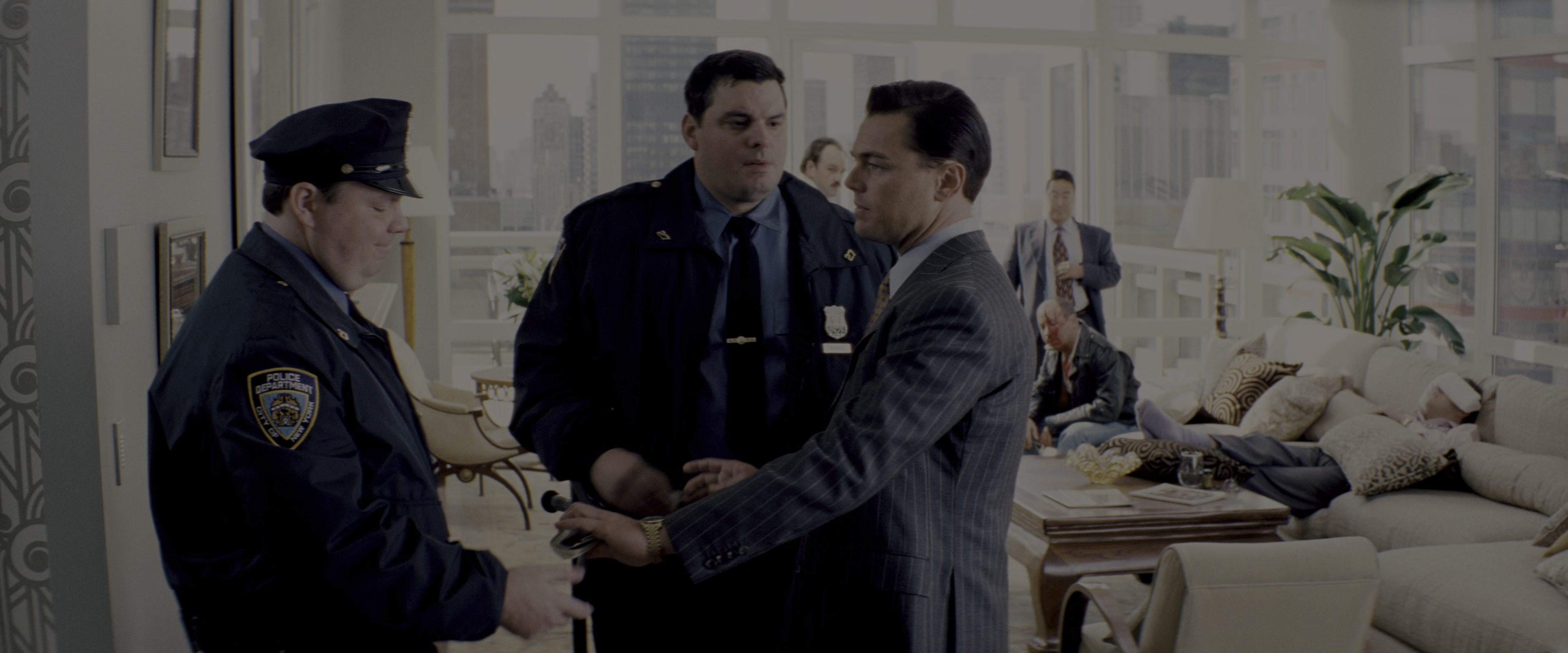 The Wolf of Wall Street (2013), wide, 2.40:1 — film still