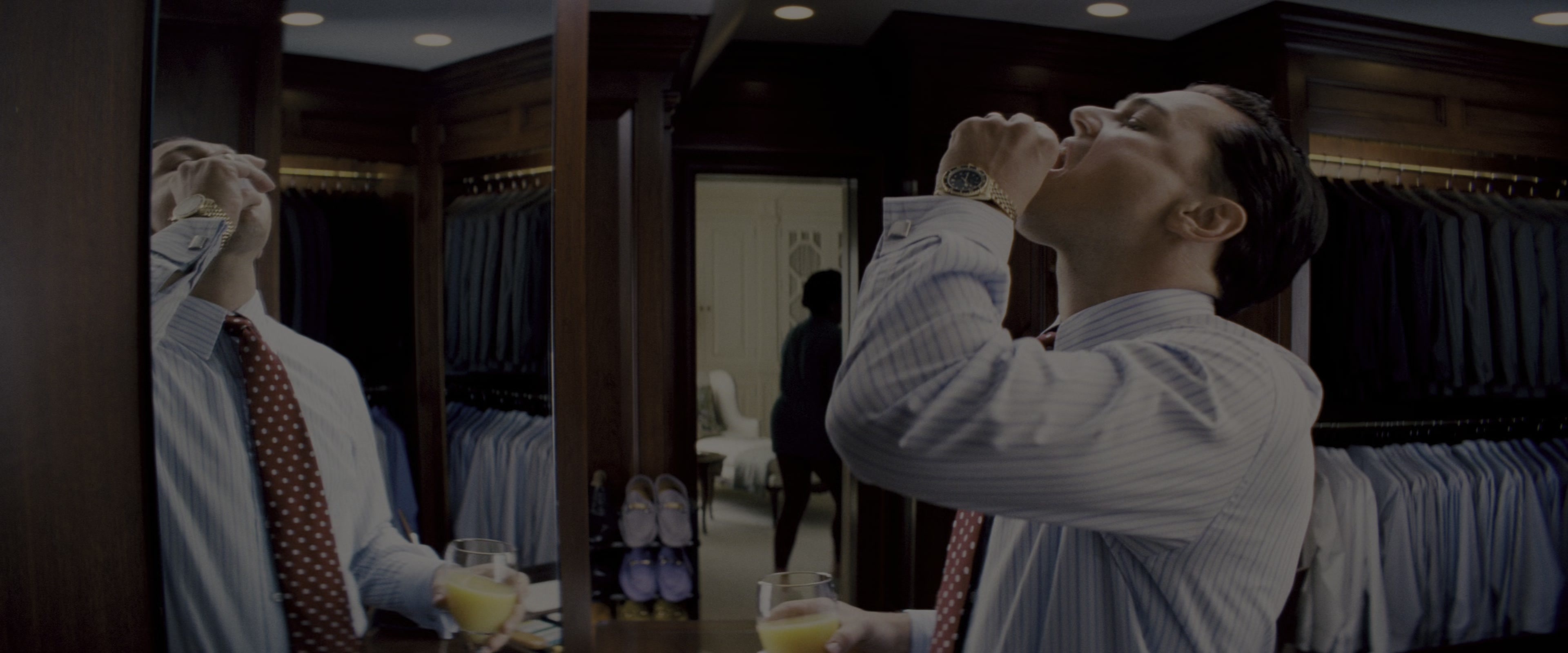 The Wolf of Wall Street (2013), wide, 2.40:1 — film still