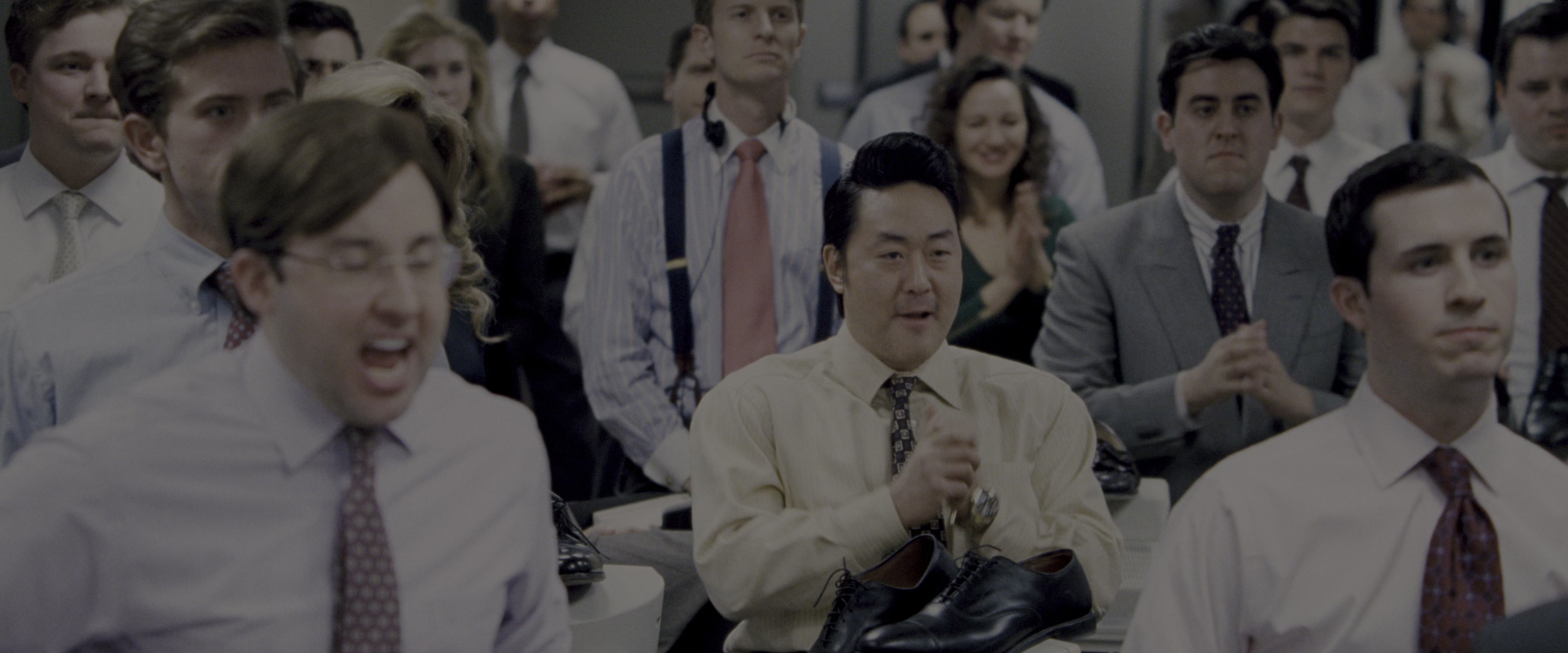 The Wolf of Wall Street (2013), wide, 2.40:1 — film still