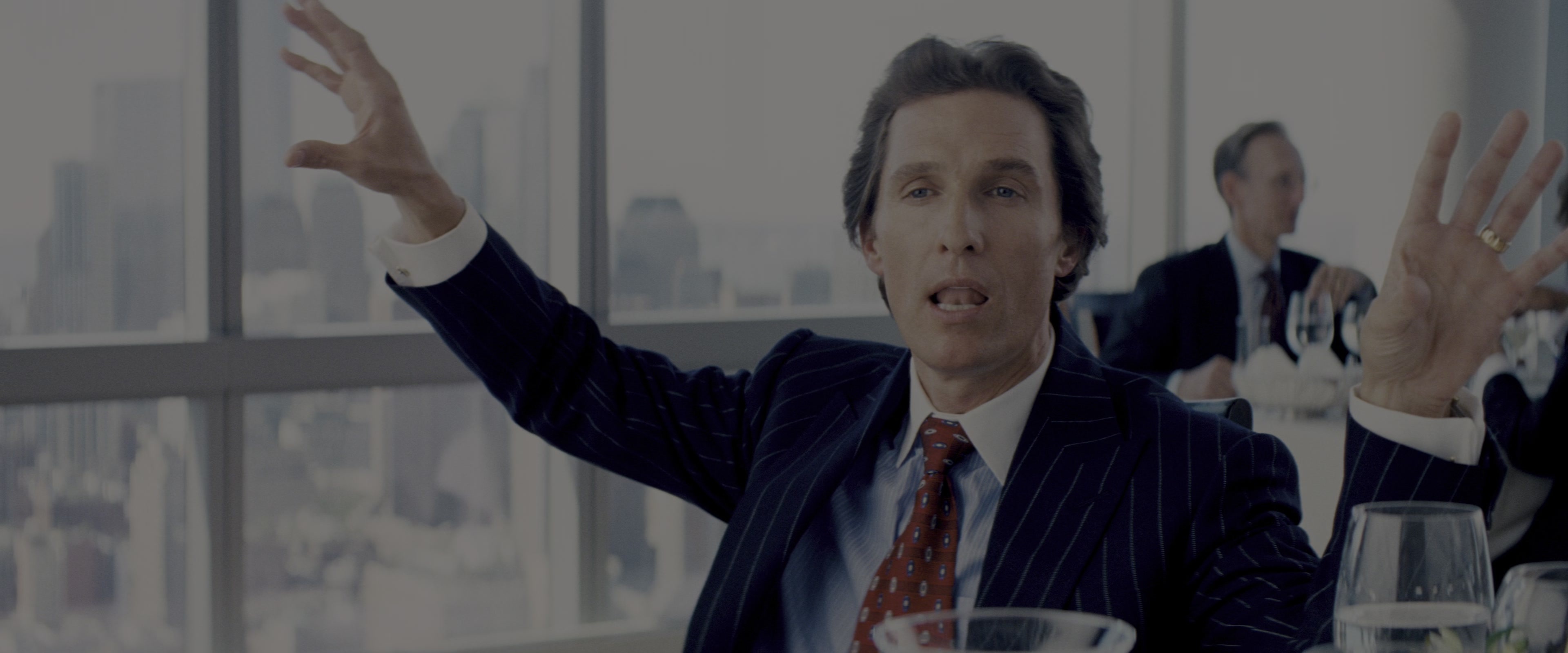 The Wolf of Wall Street (2013), wide, 2.40:1 — film still