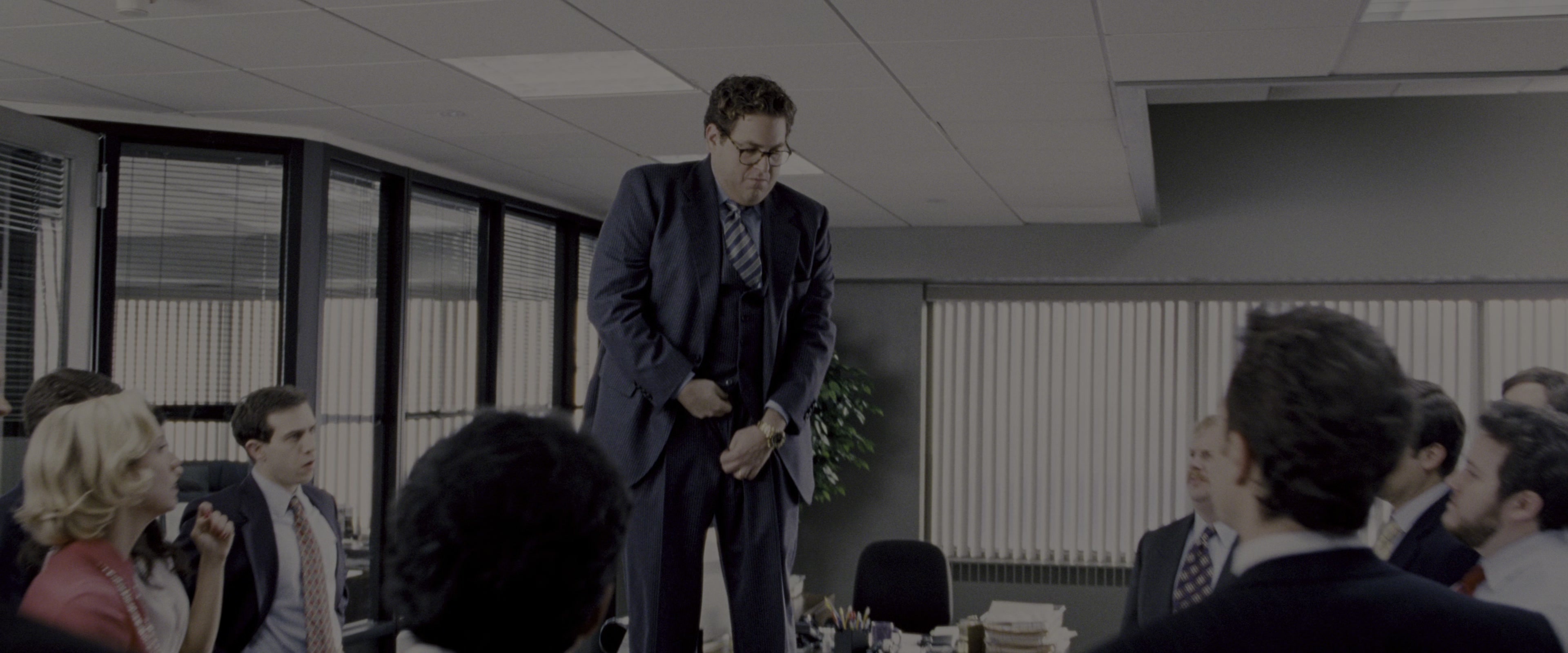 The Wolf of Wall Street (2013), wide, 2.40:1 — film still