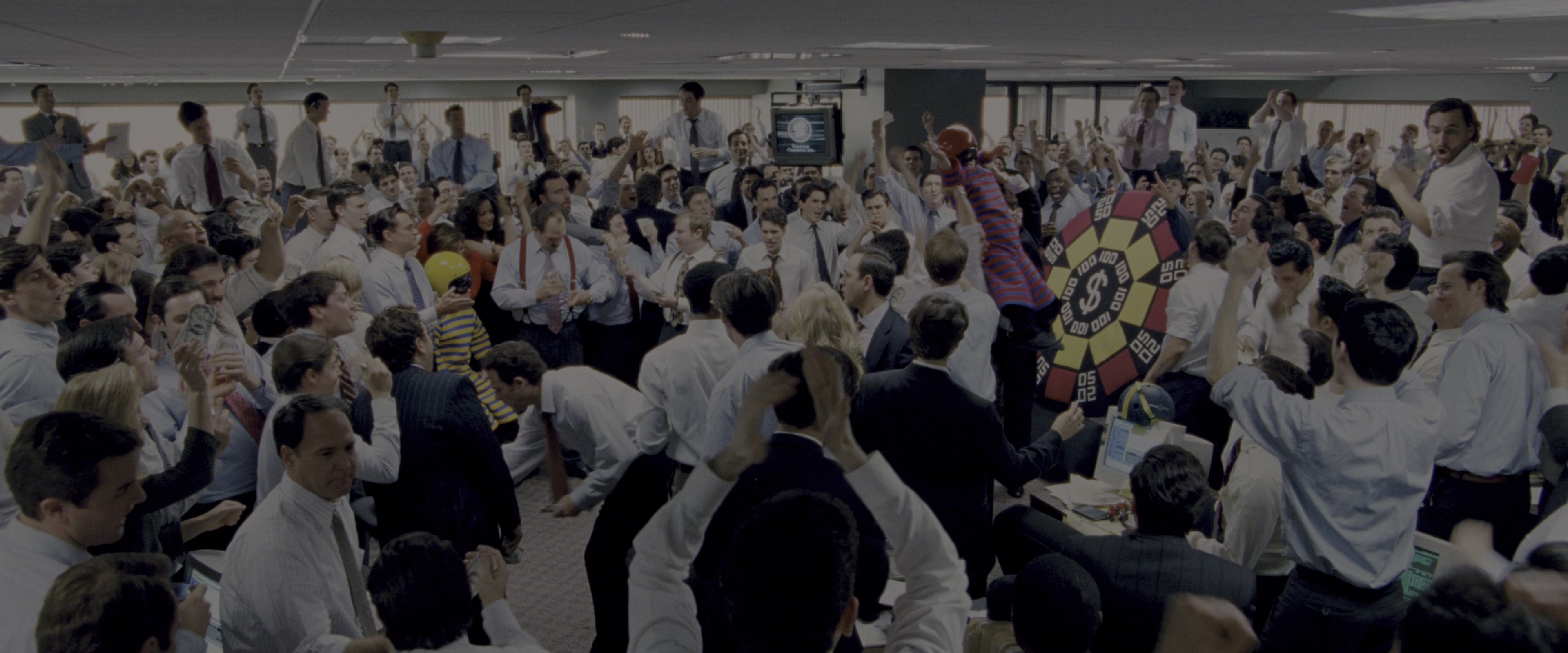 The Wolf of Wall Street (2013), wide, 2.40:1 — film still