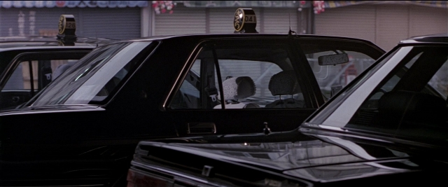 Frame from Black Rain — car