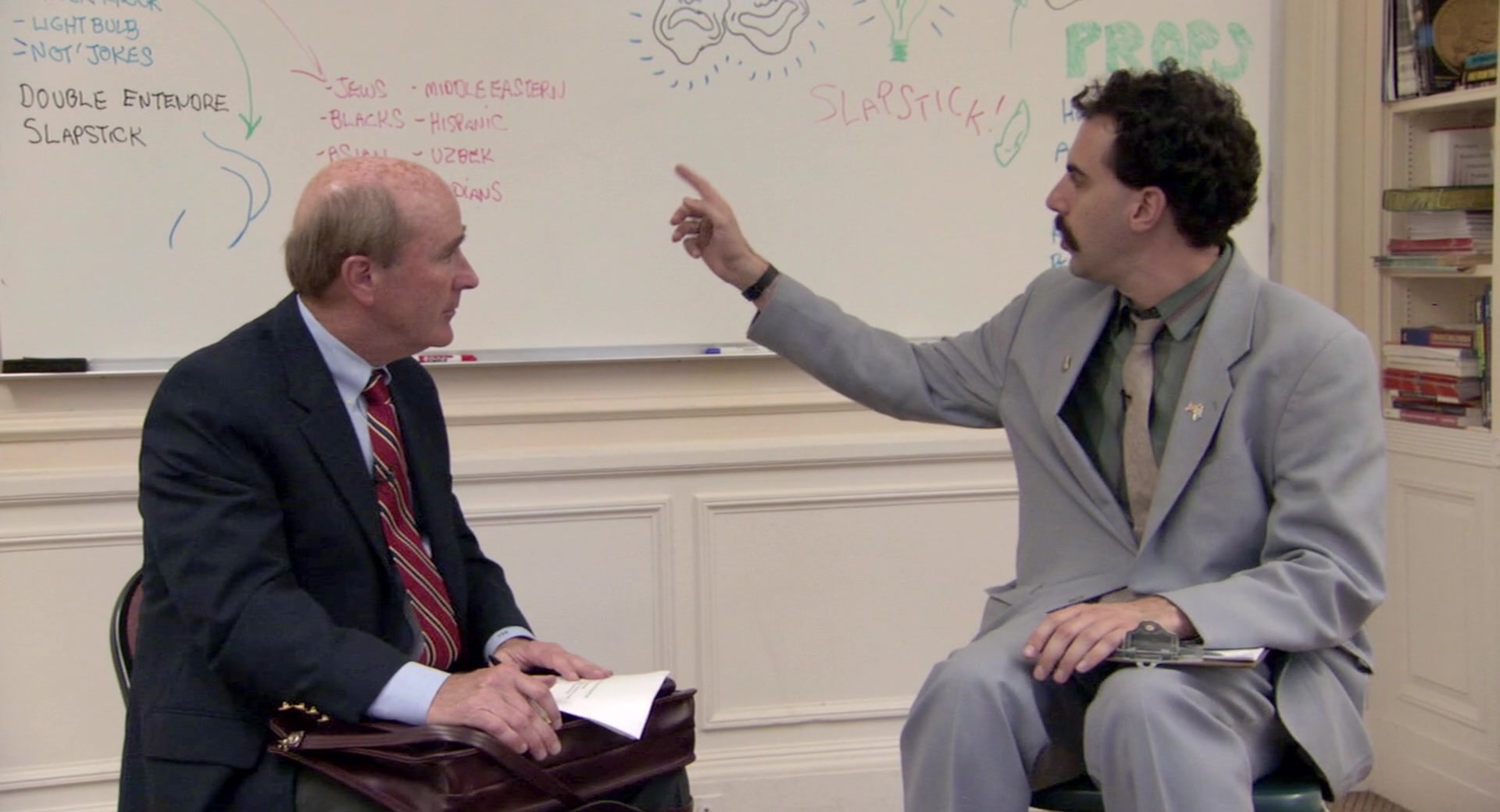Borat: Cultural Learnings of America for Make Benefit Glorious Nation of Kazakhstan (2006), wide, 1.85:1 — film still