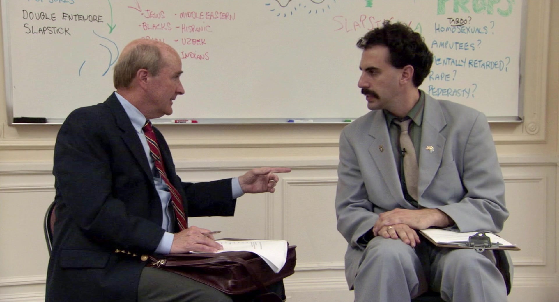 Borat: Cultural Learnings of America for Make Benefit Glorious Nation of Kazakhstan (2006), wide, 1.85:1 — film still