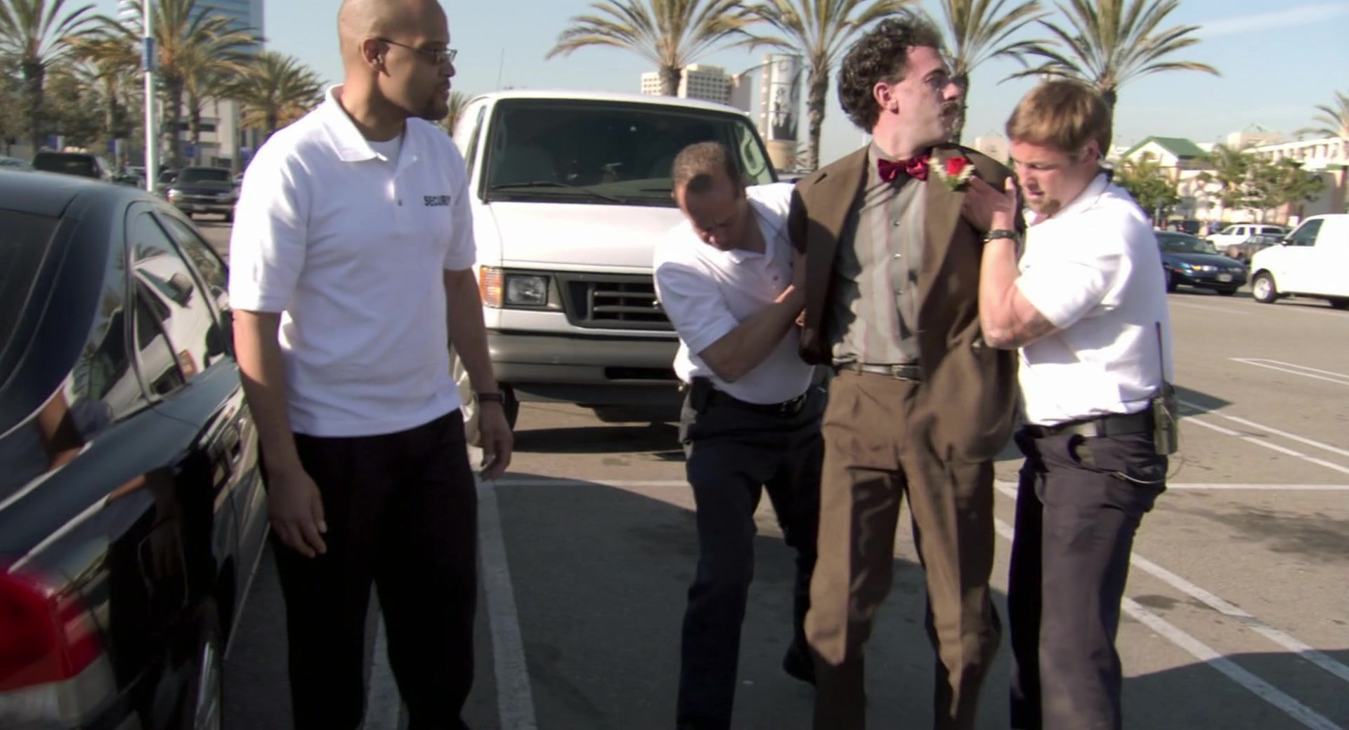 Borat: Cultural Learnings of America for Make Benefit Glorious Nation of Kazakhstan (2006), wide, 1.85:1 — film still