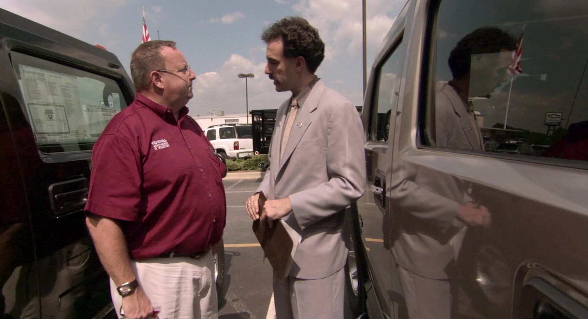 Borat: Cultural Learnings of America for Make Benefit Glorious Nation of Kazakhstan (2006), wide, 1.85:1 — film still