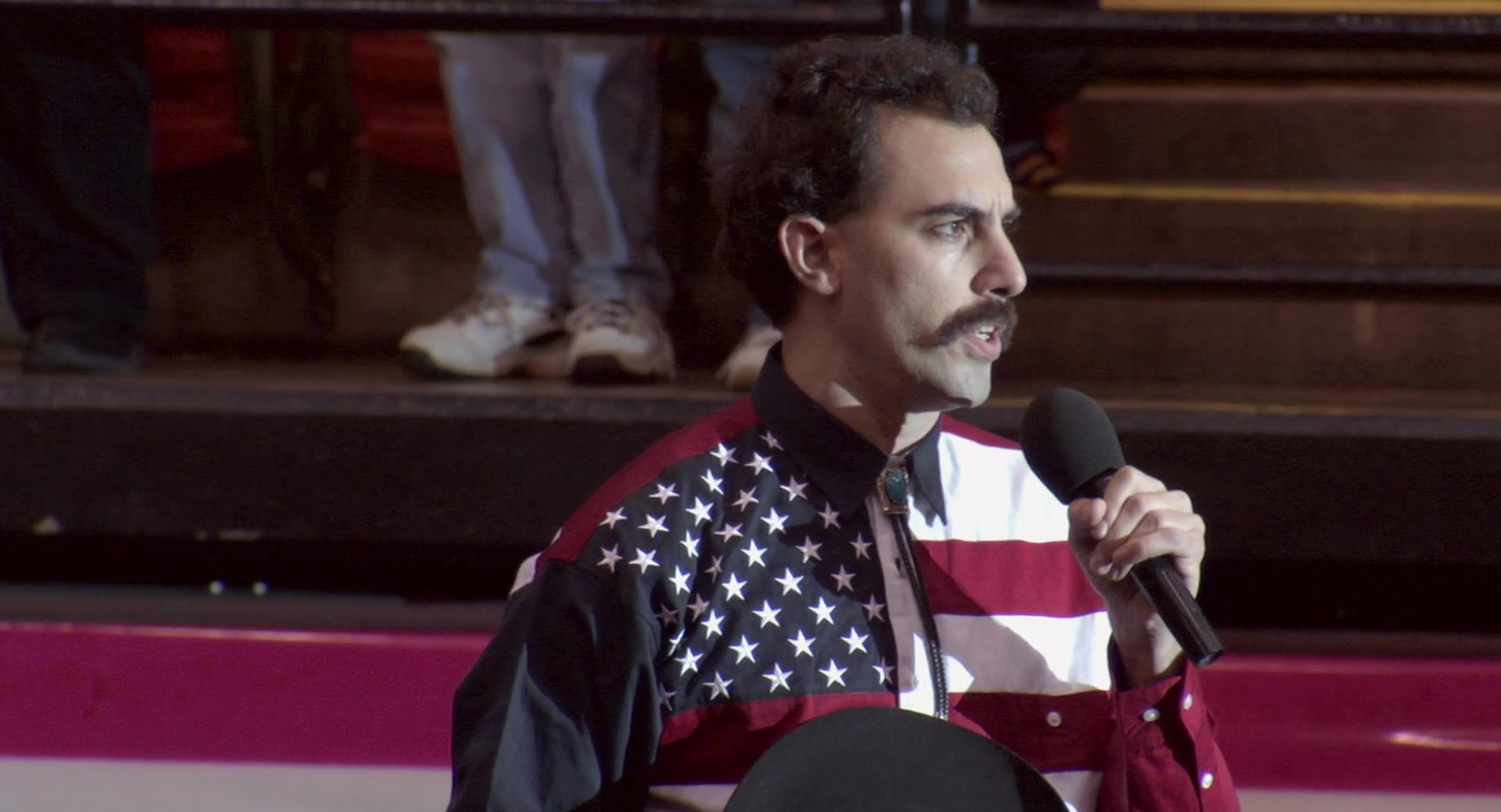 Borat: Cultural Learnings of America for Make Benefit Glorious Nation of Kazakhstan (2006), wide, 1.85:1 — film still