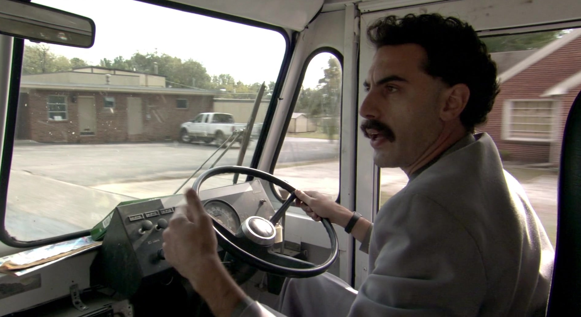 Borat: Cultural Learnings of America for Make Benefit Glorious Nation of Kazakhstan (2006), wide, 1.83:1 — film still