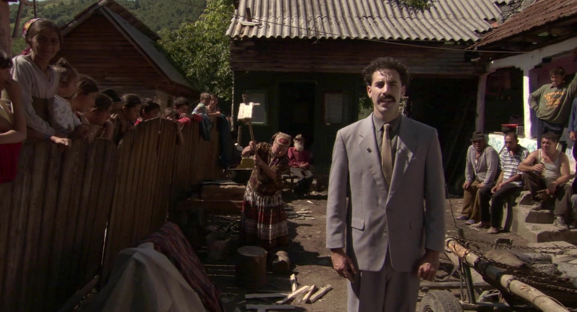 Borat: Cultural Learnings of America for Make Benefit Glorious Nation of Kazakhstan (2006), wide, 1.85:1 — film still
