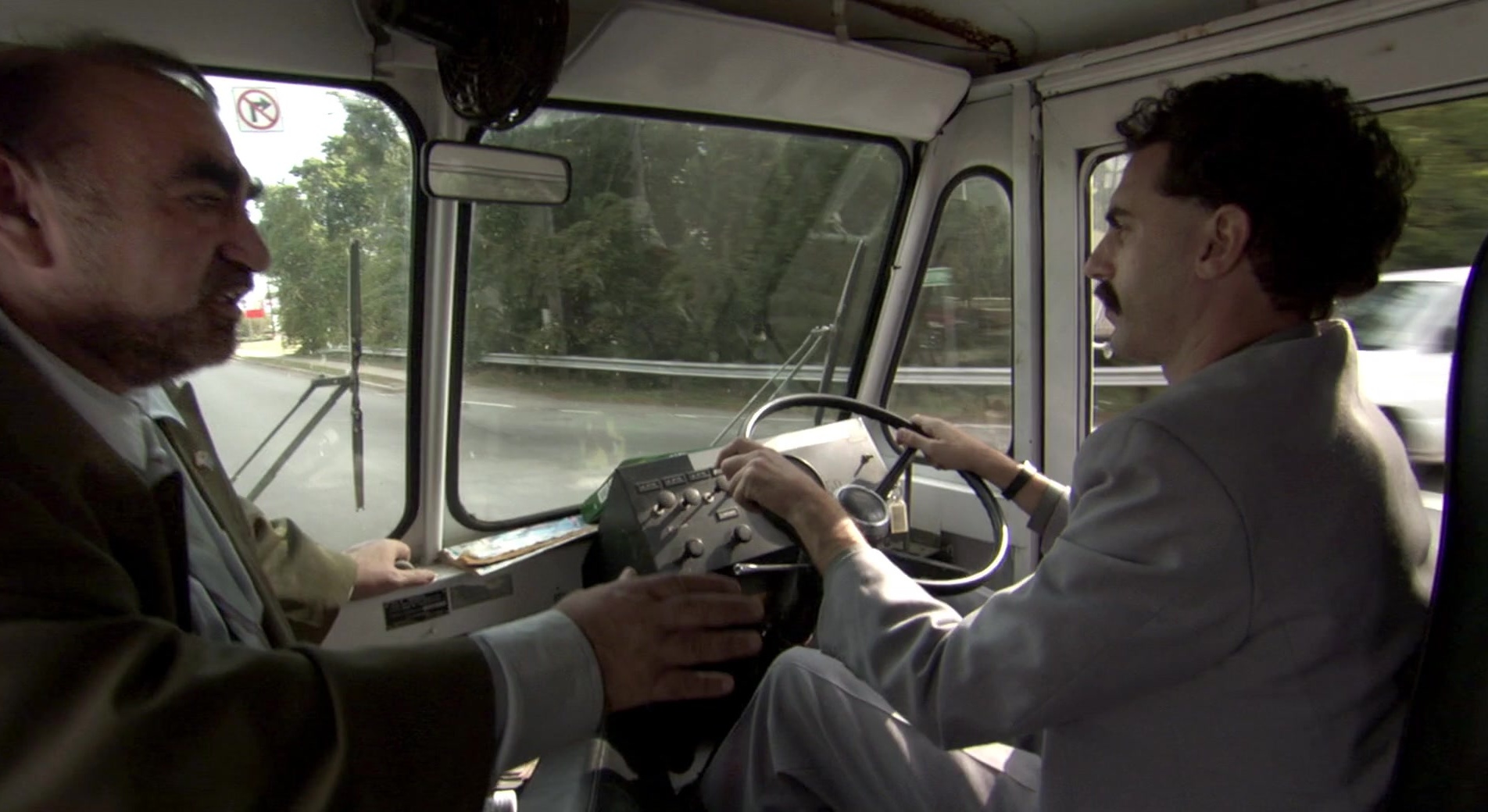 Borat: Cultural Learnings of America for Make Benefit Glorious Nation of Kazakhstan (2006), wide, 1.83:1 — film still
