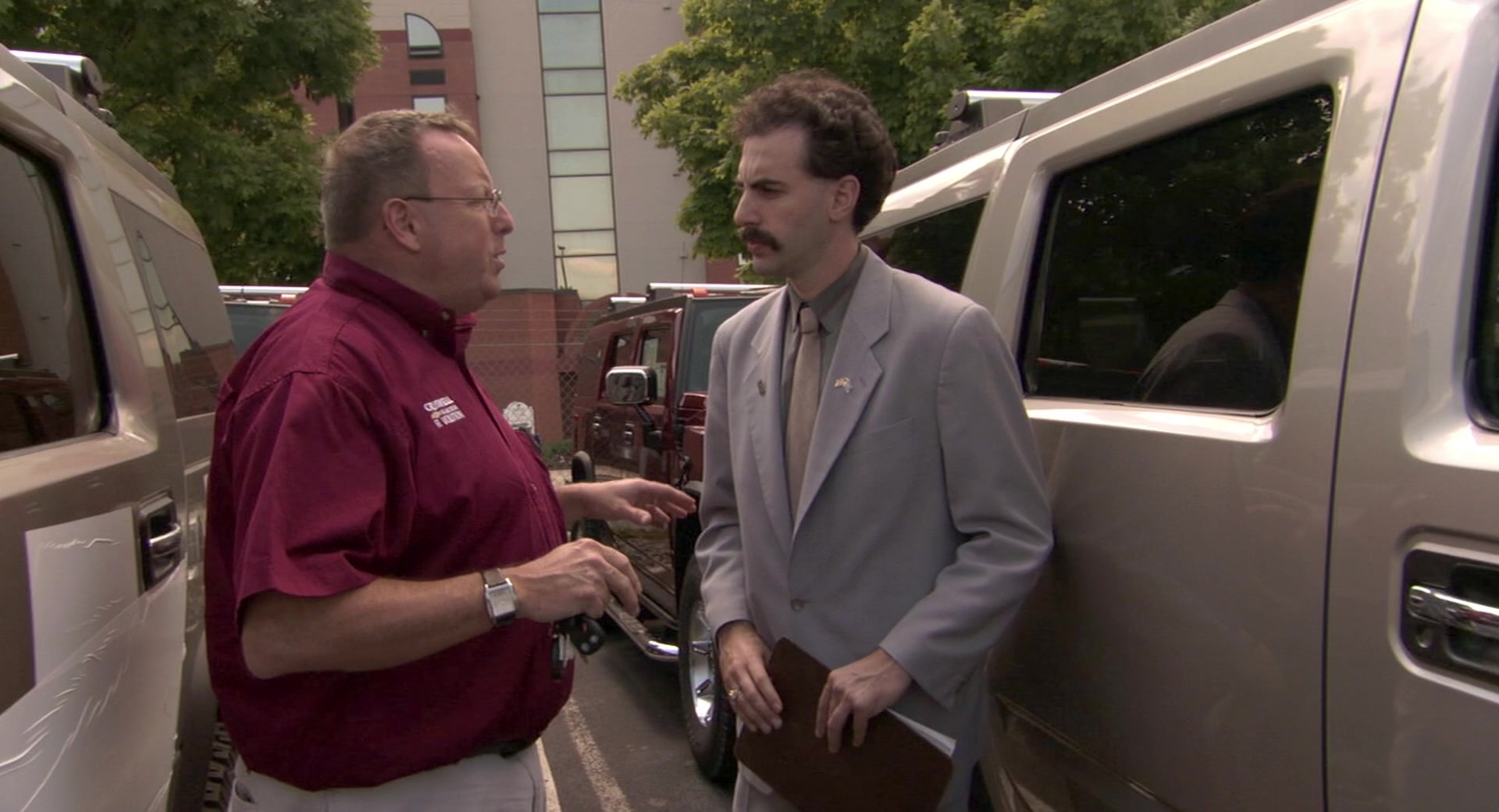 Borat: Cultural Learnings of America for Make Benefit Glorious Nation of Kazakhstan (2006), wide, 1.85:1 — film still