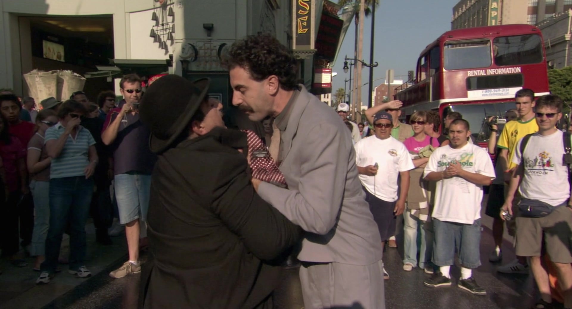 Borat: Cultural Learnings of America for Make Benefit Glorious Nation of Kazakhstan (2006), wide, 1.85:1 — film still
