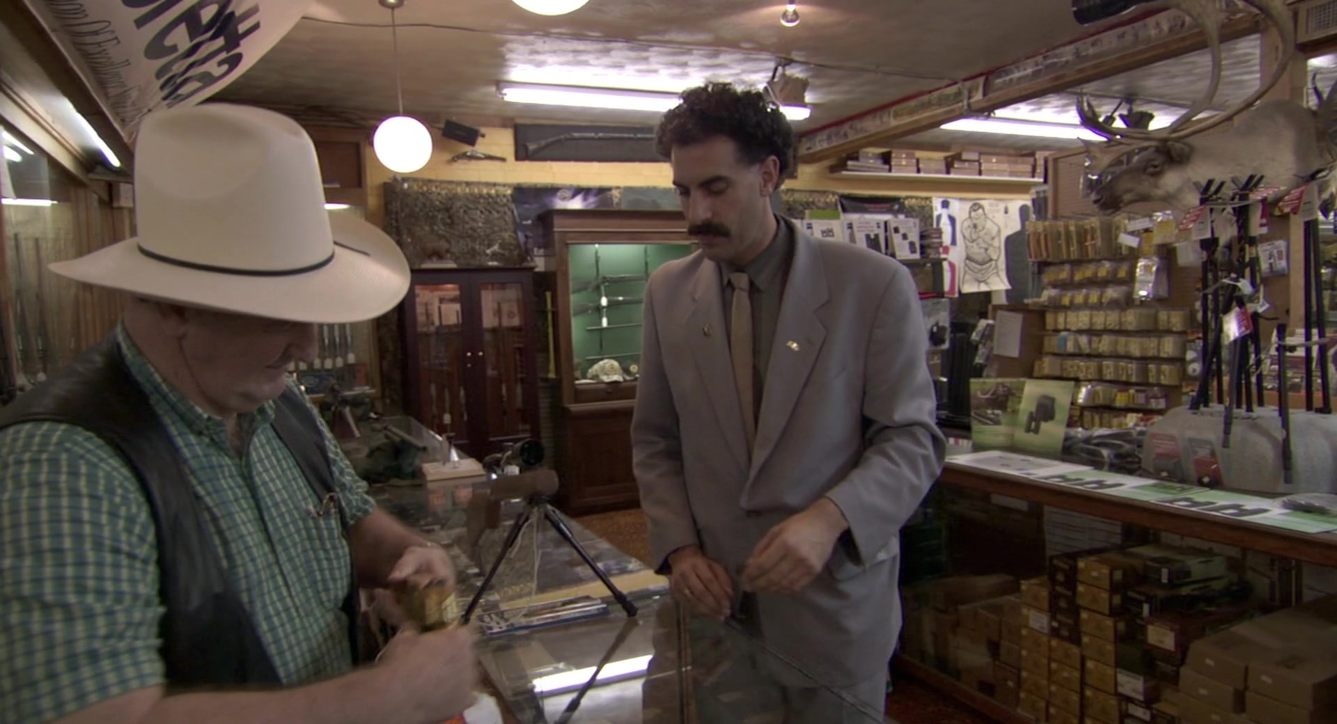 Borat: Cultural Learnings of America for Make Benefit Glorious Nation of Kazakhstan (2006), wide, 1.85:1 — film still