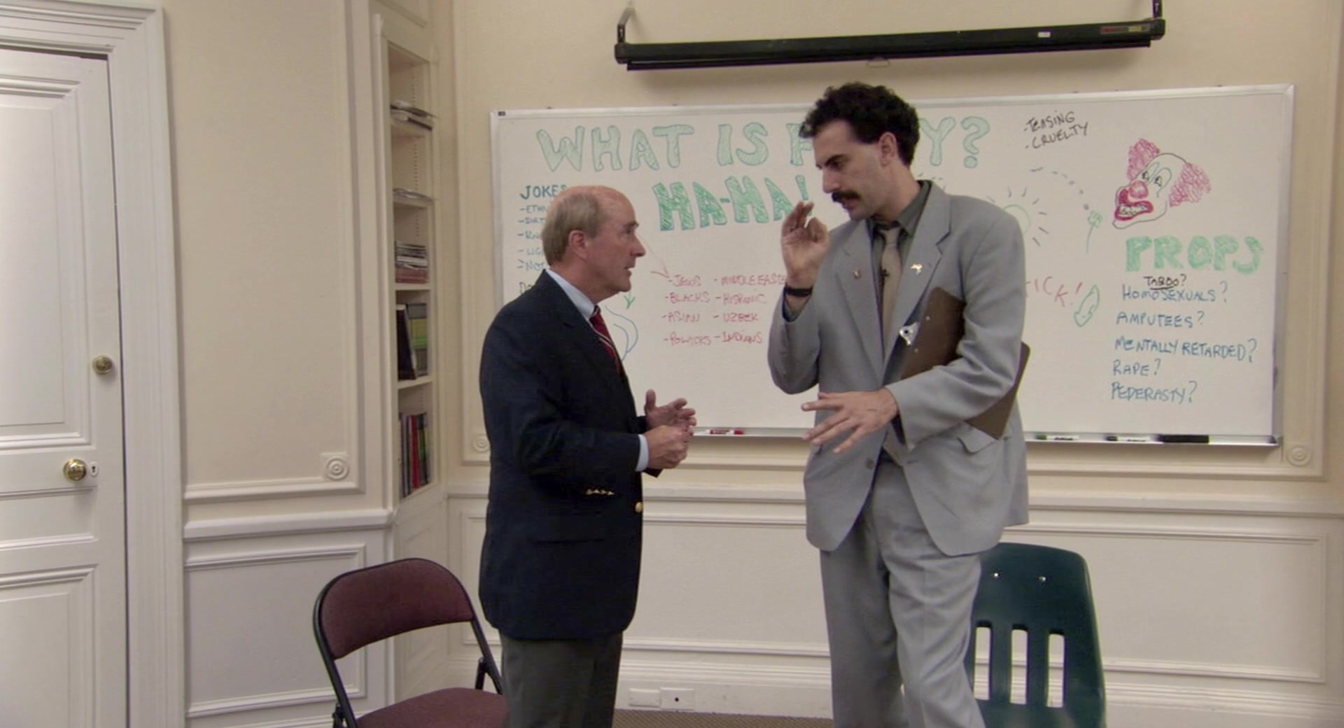 Borat: Cultural Learnings of America for Make Benefit Glorious Nation of Kazakhstan (2006), wide, 1.85:1 — film still