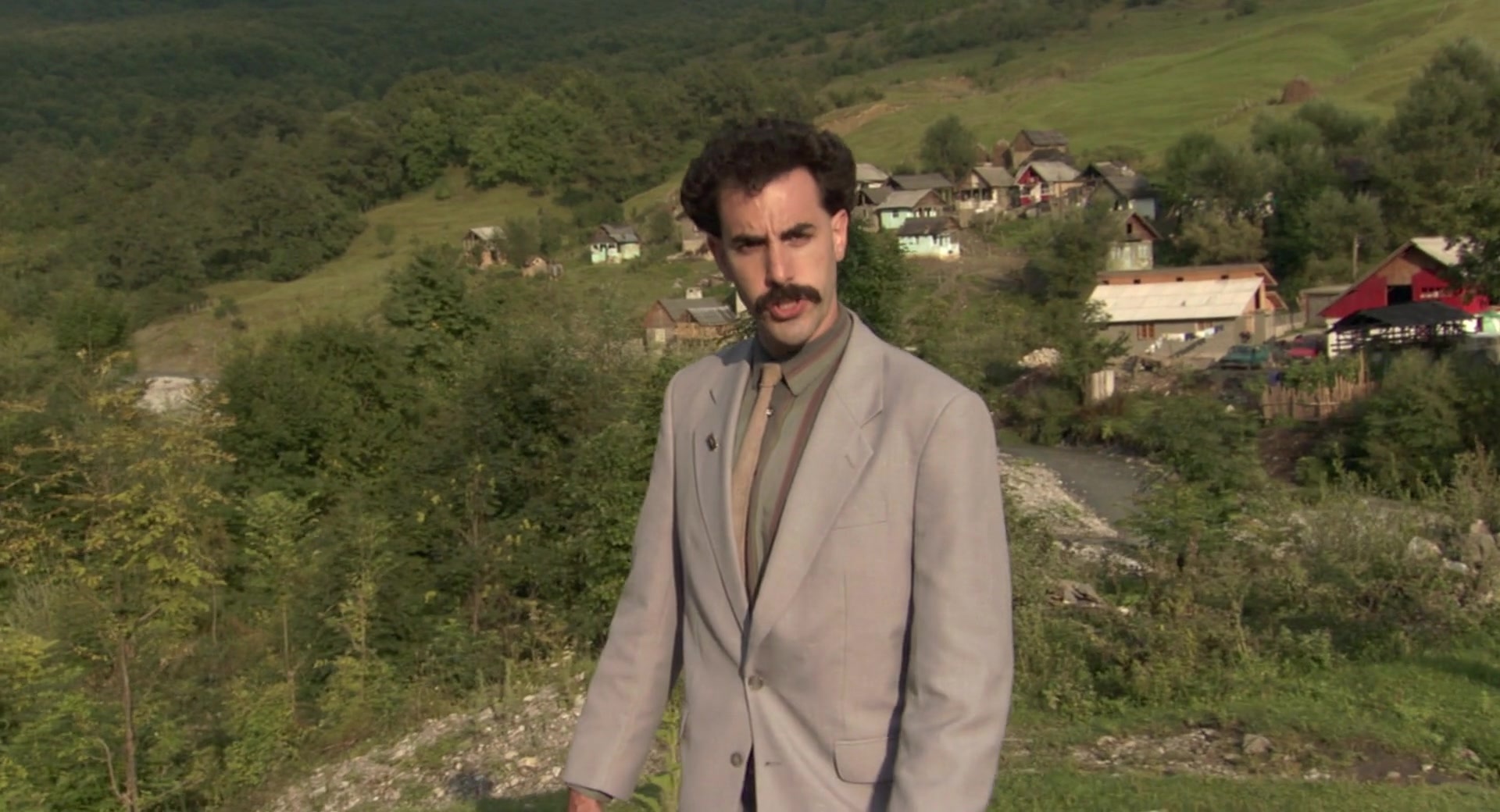 Borat: Cultural Learnings of America for Make Benefit Glorious Nation of Kazakhstan (2006), wide, 1.85:1 — film still