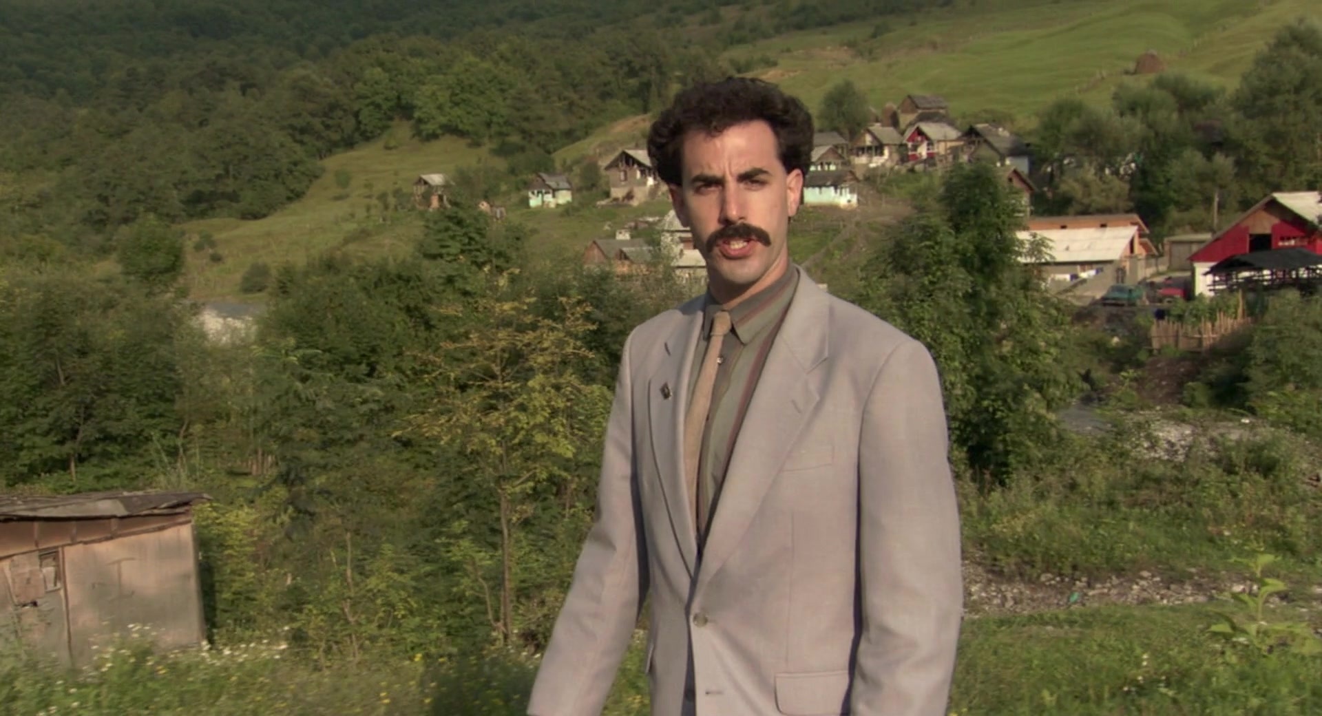 Borat: Cultural Learnings of America for Make Benefit Glorious Nation of Kazakhstan (2006), wide, 1.85:1 — film still