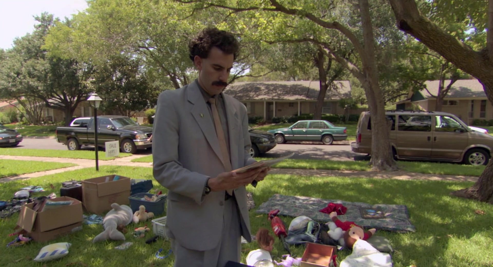 Borat: Cultural Learnings of America for Make Benefit Glorious Nation of Kazakhstan (2006), wide, 1.85:1 — film still
