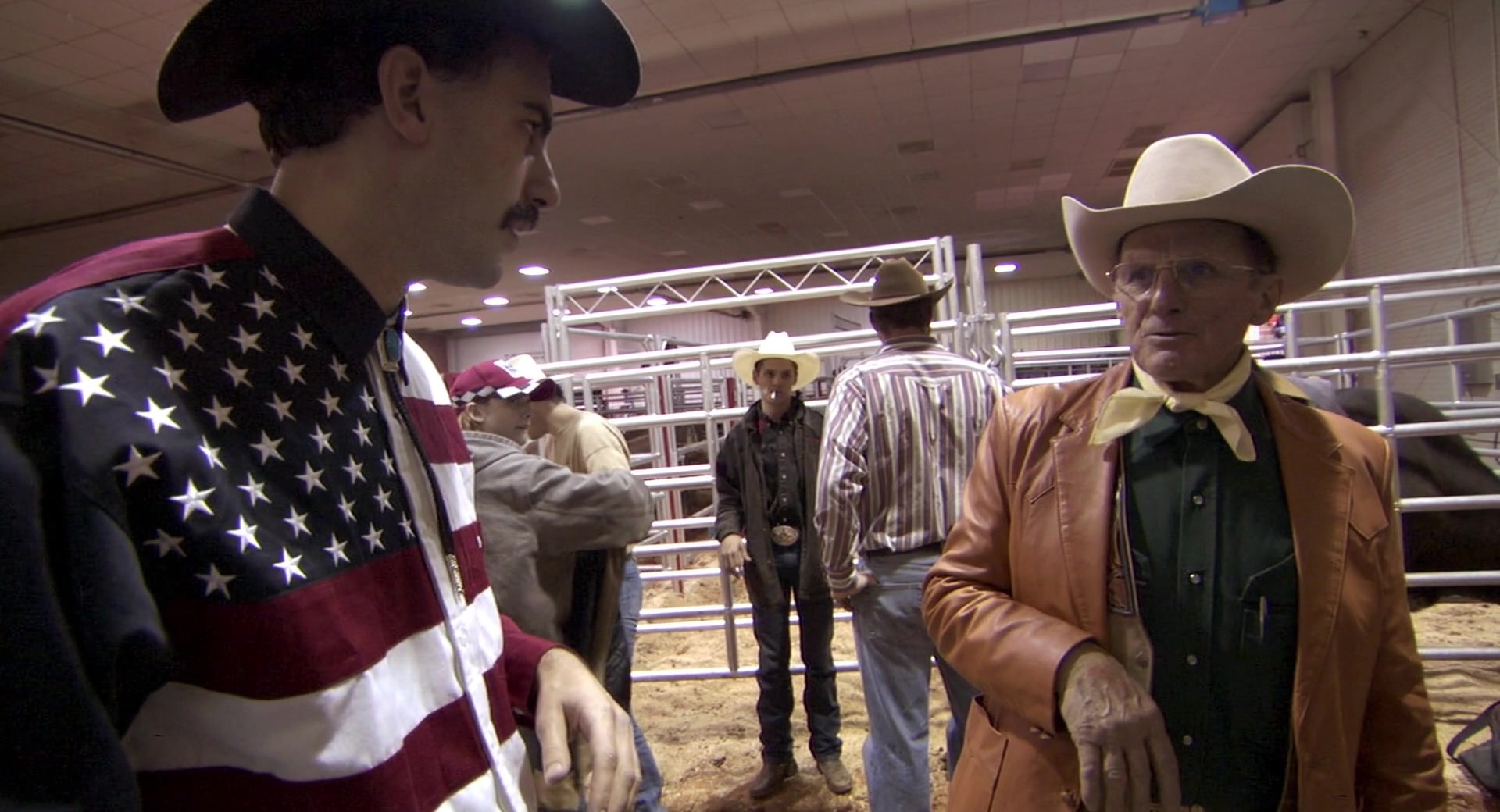 Borat: Cultural Learnings of America for Make Benefit Glorious Nation of Kazakhstan (2006), wide, 1.85:1 — film still