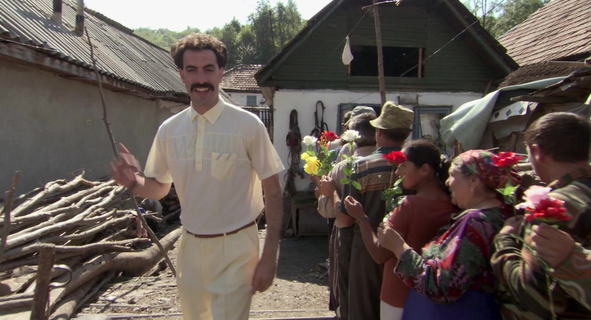 Borat: Cultural Learnings of America for Make Benefit Glorious Nation of Kazakhstan (2006), wide, 1.85:1 — film still