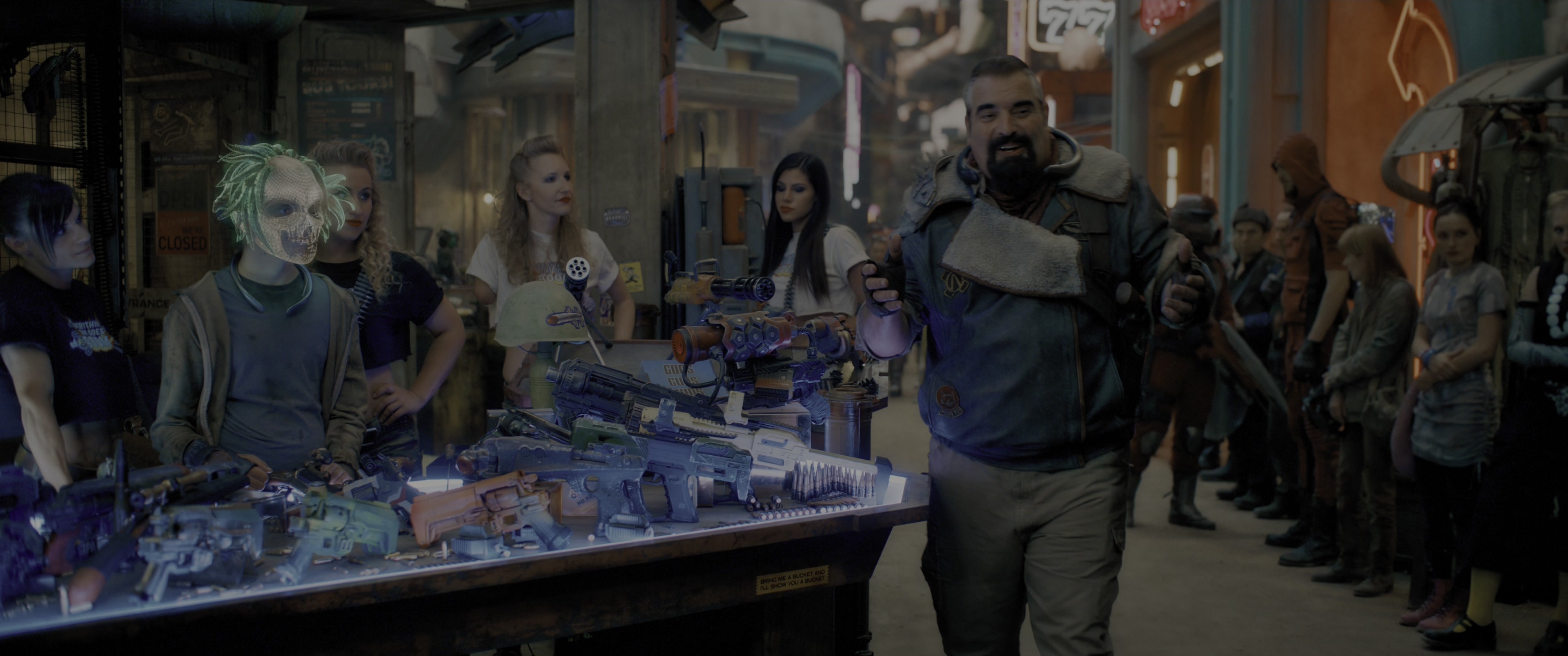 Borderlands (2024), wide, 2.39:1 — film still