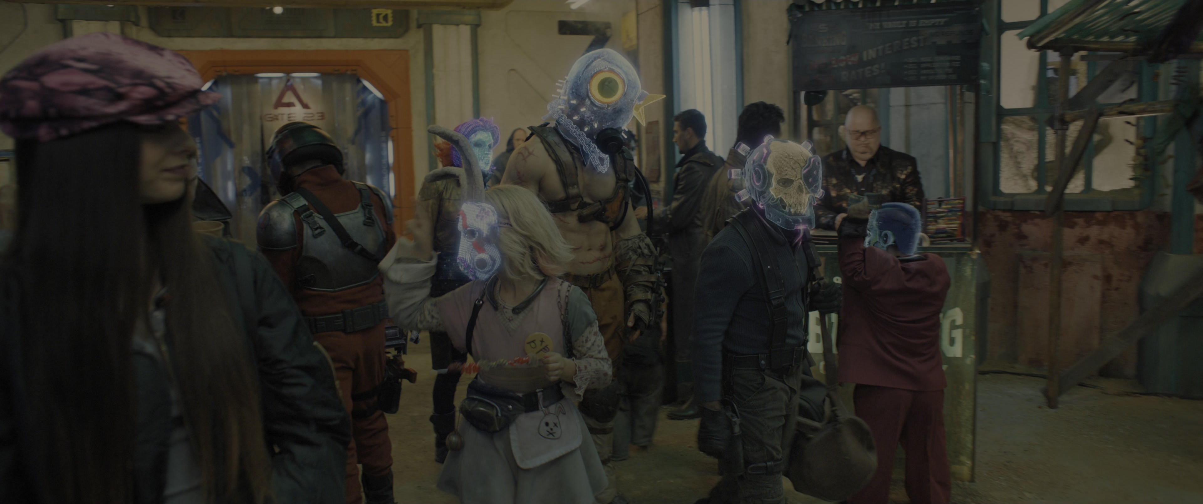 Borderlands (2024), wide, 2.39:1 — film still