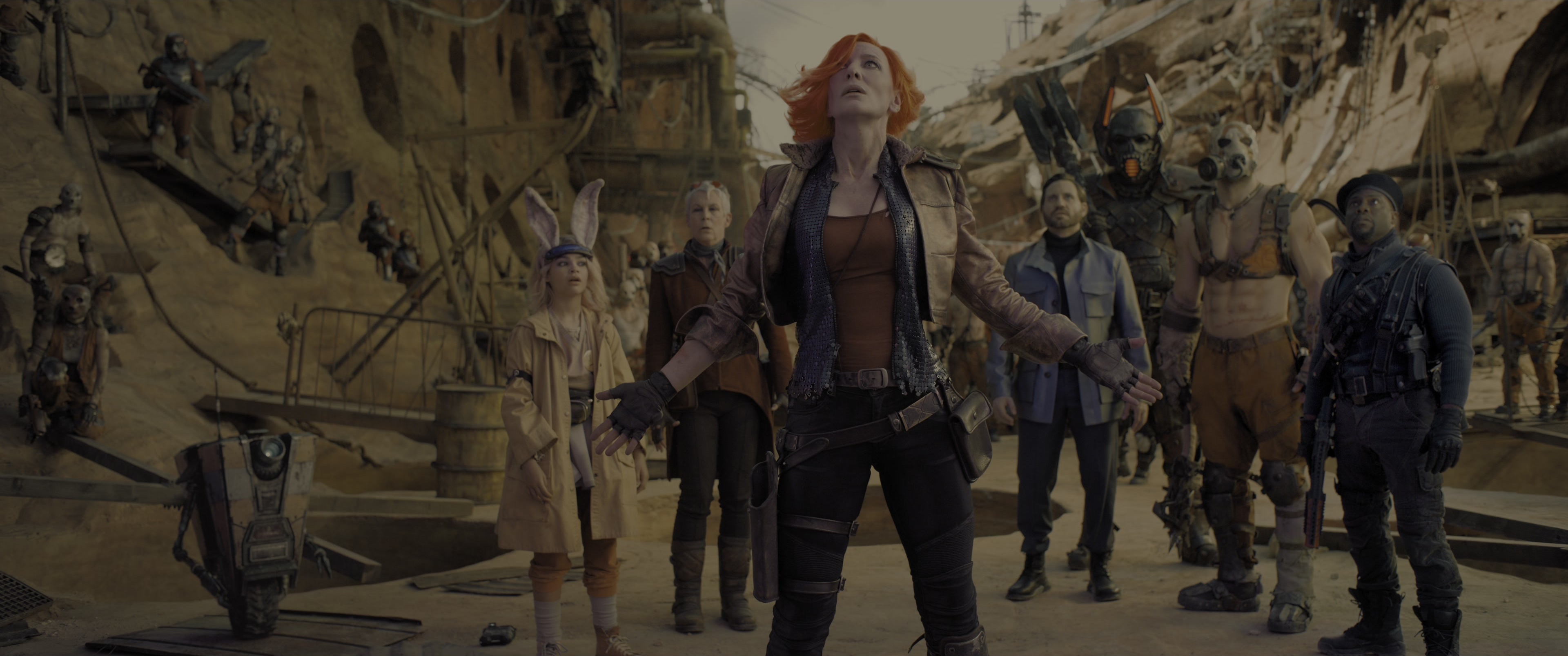 Borderlands (2024), wide, 2.39:1 — film still