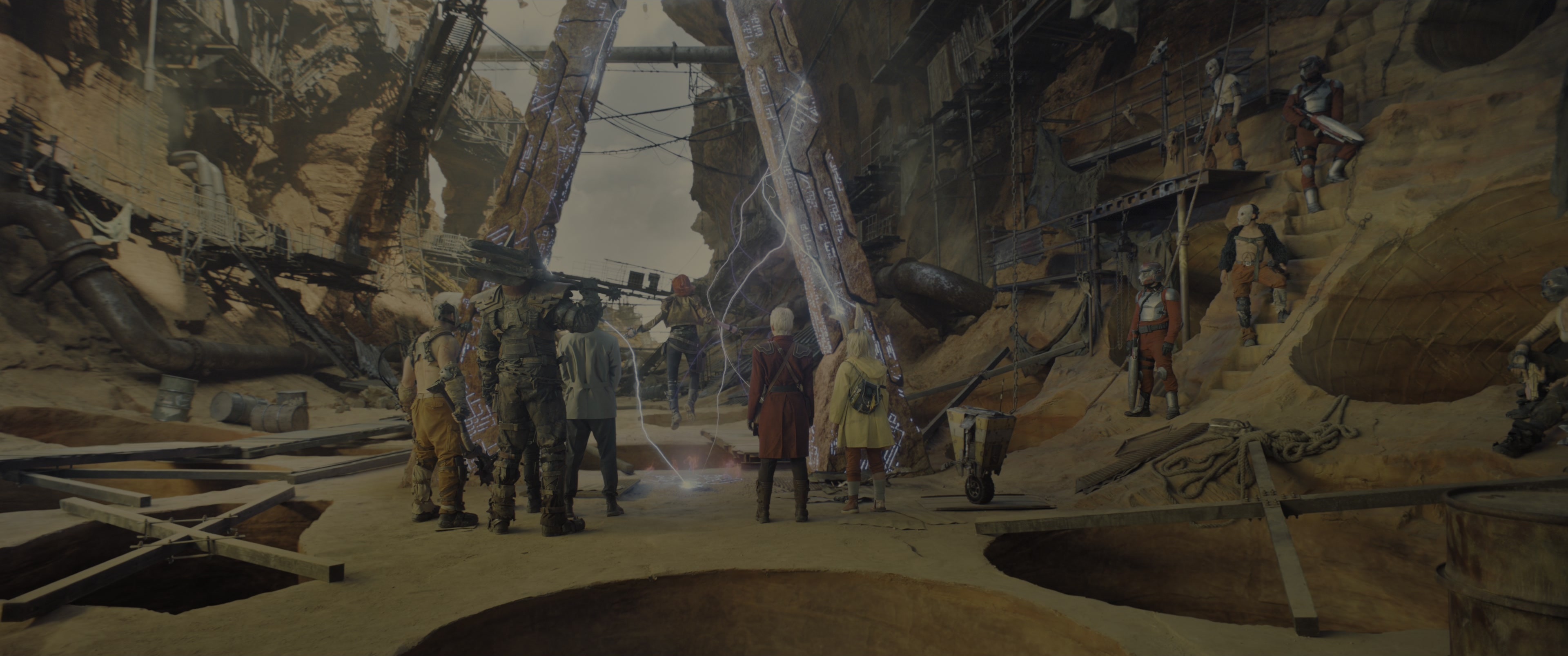 Borderlands (2024), wide, 2.39:1 — film still
