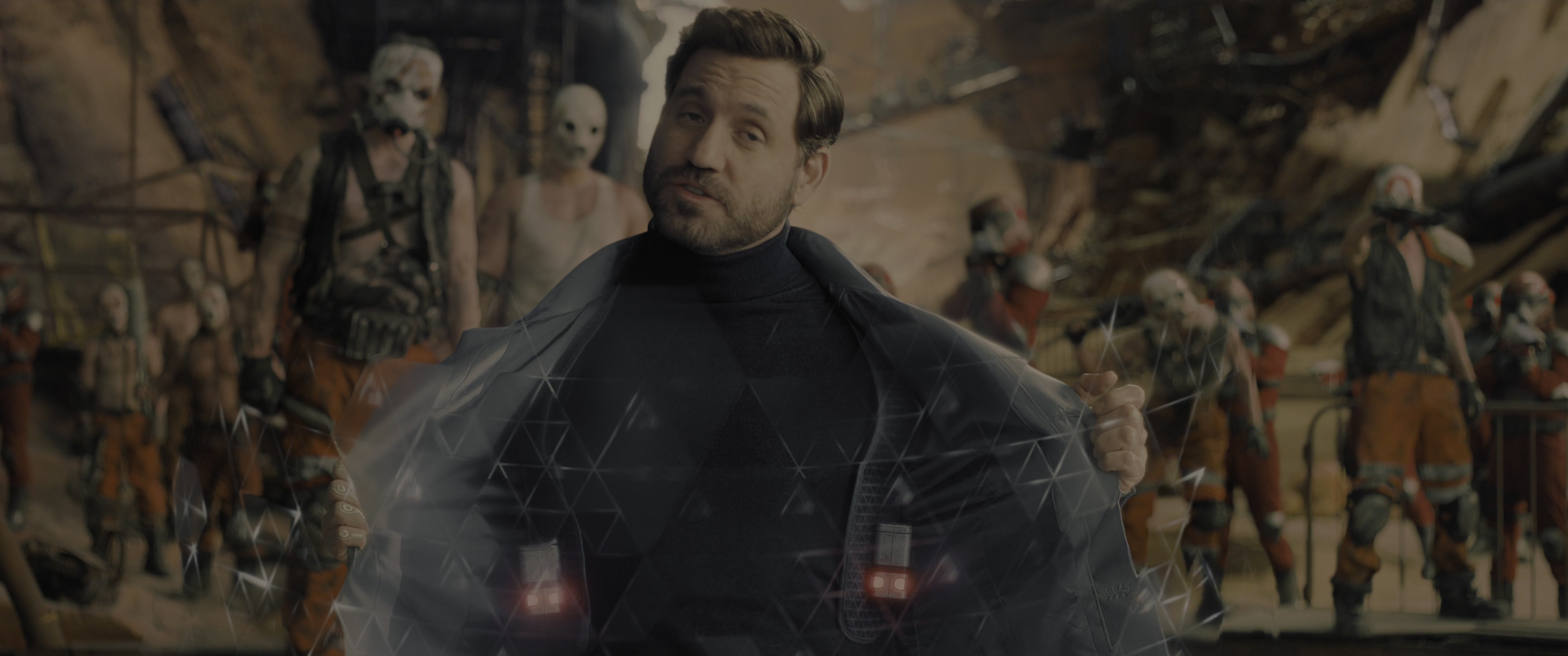 Borderlands (2024), wide, 2.39:1 — film still
