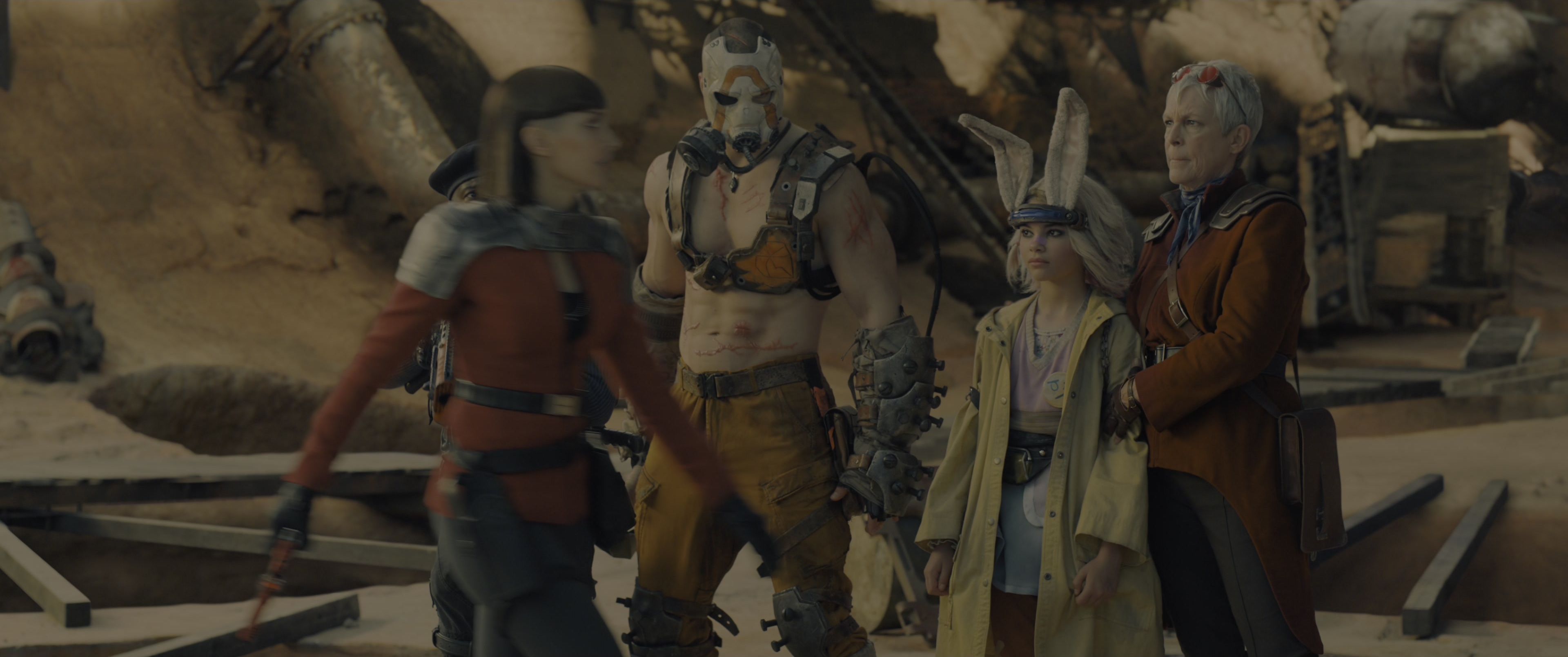 Borderlands (2024), wide, 2.39:1 — film still
