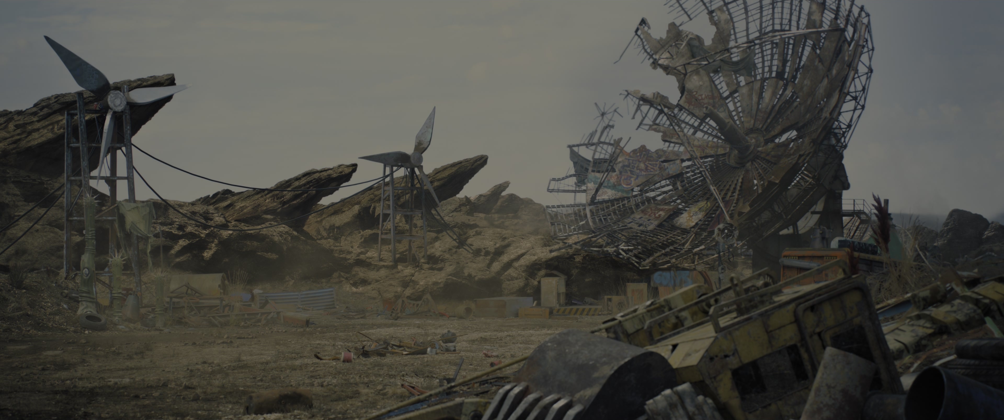 Borderlands (2024), wide, 2.39:1 — film still