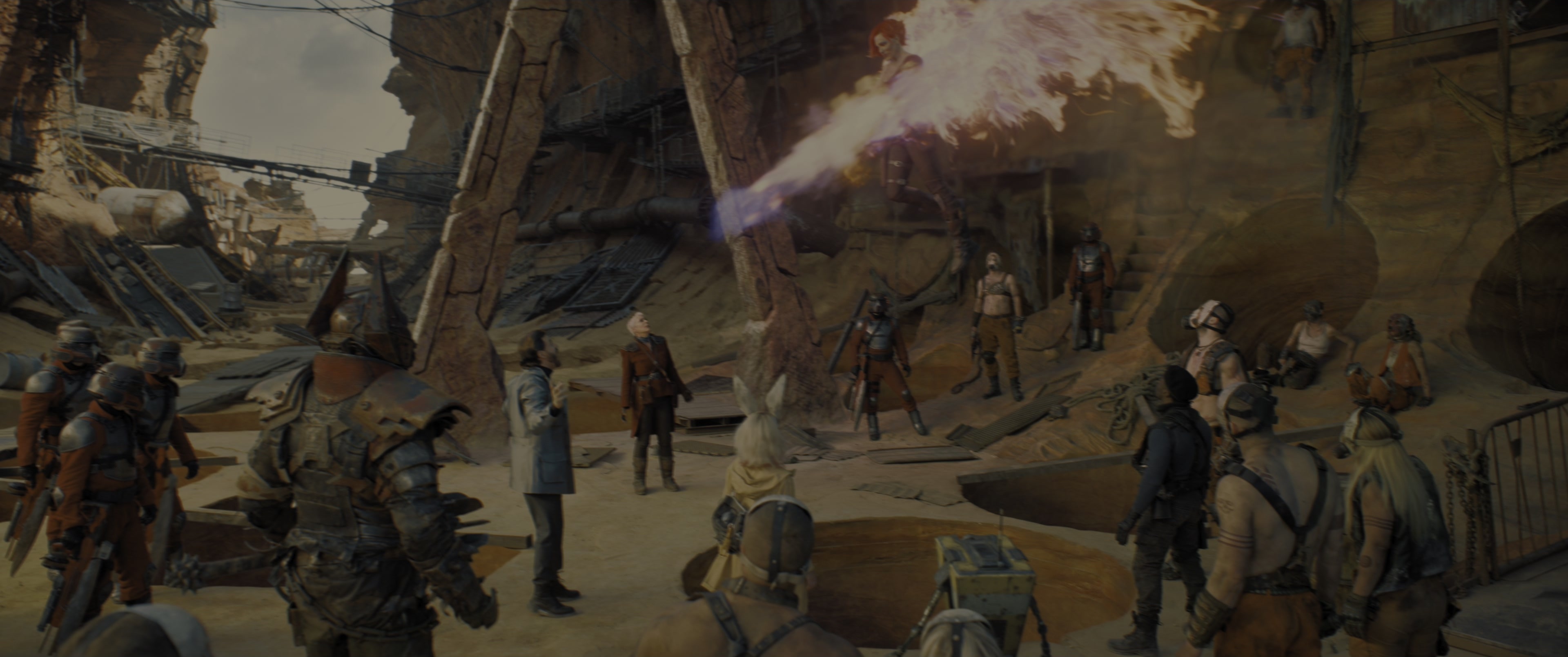 Borderlands (2024), wide, 2.39:1 — film still